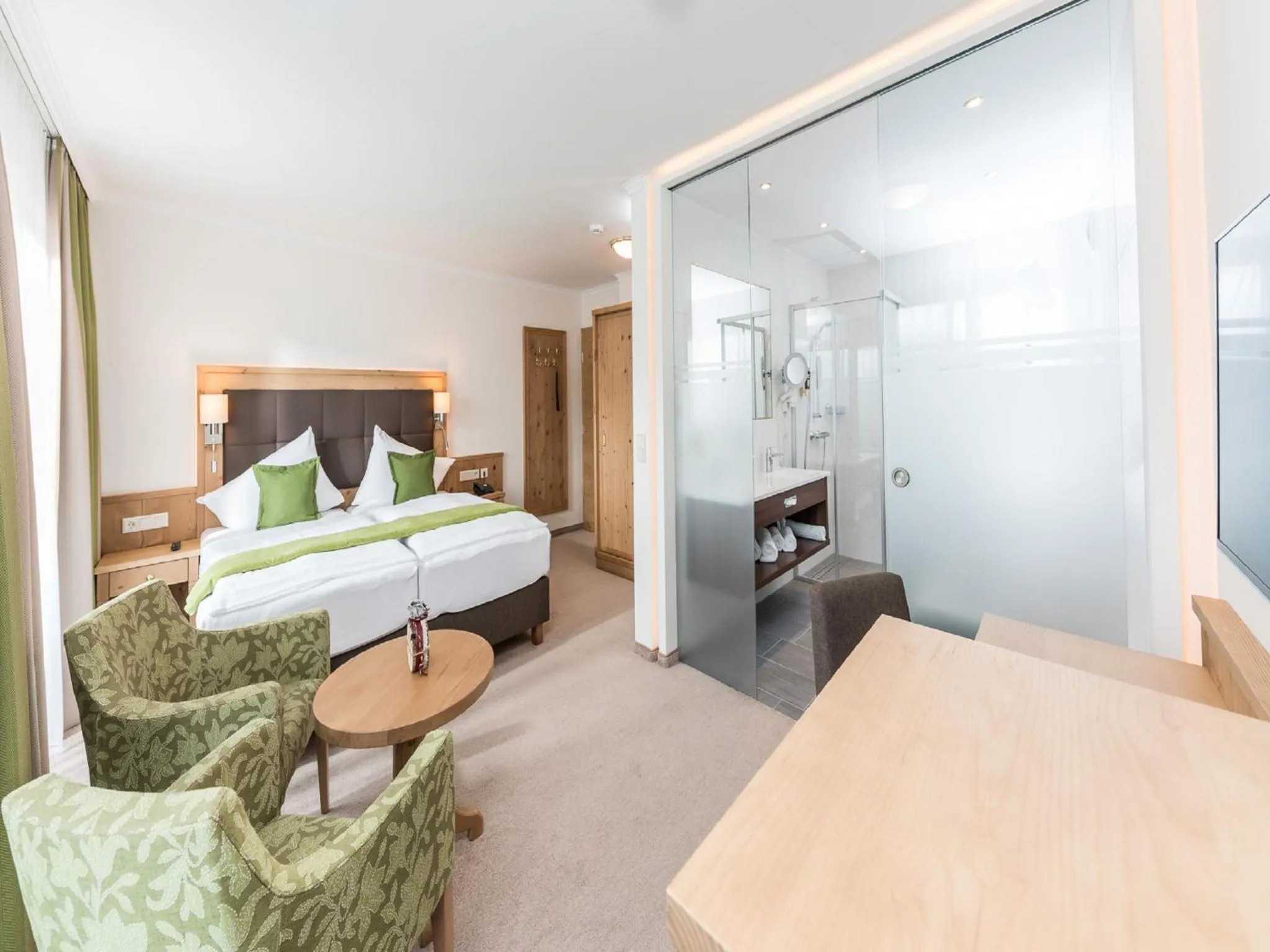 Photo of the whole room, Bed in Vitalhotel Marienhof