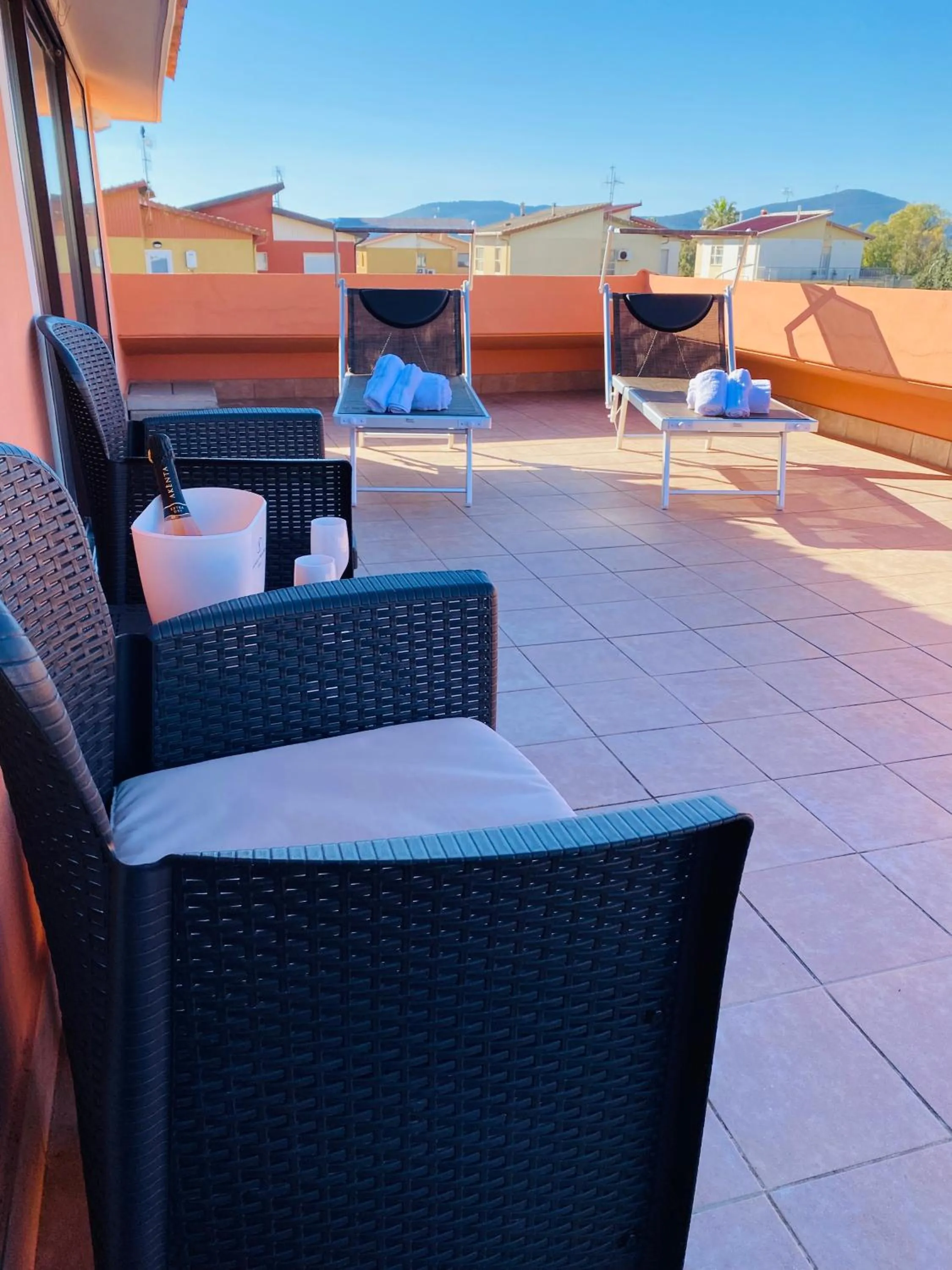 sunbed in Villa Marogna