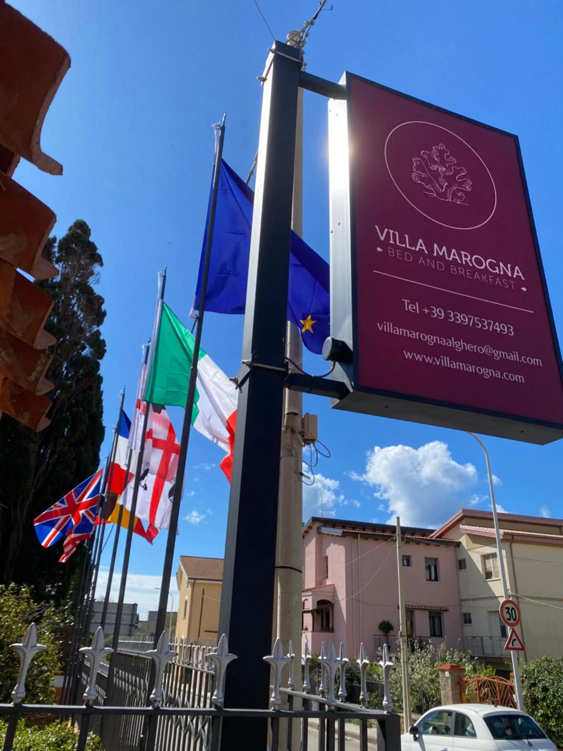 Street view in Villa Marogna