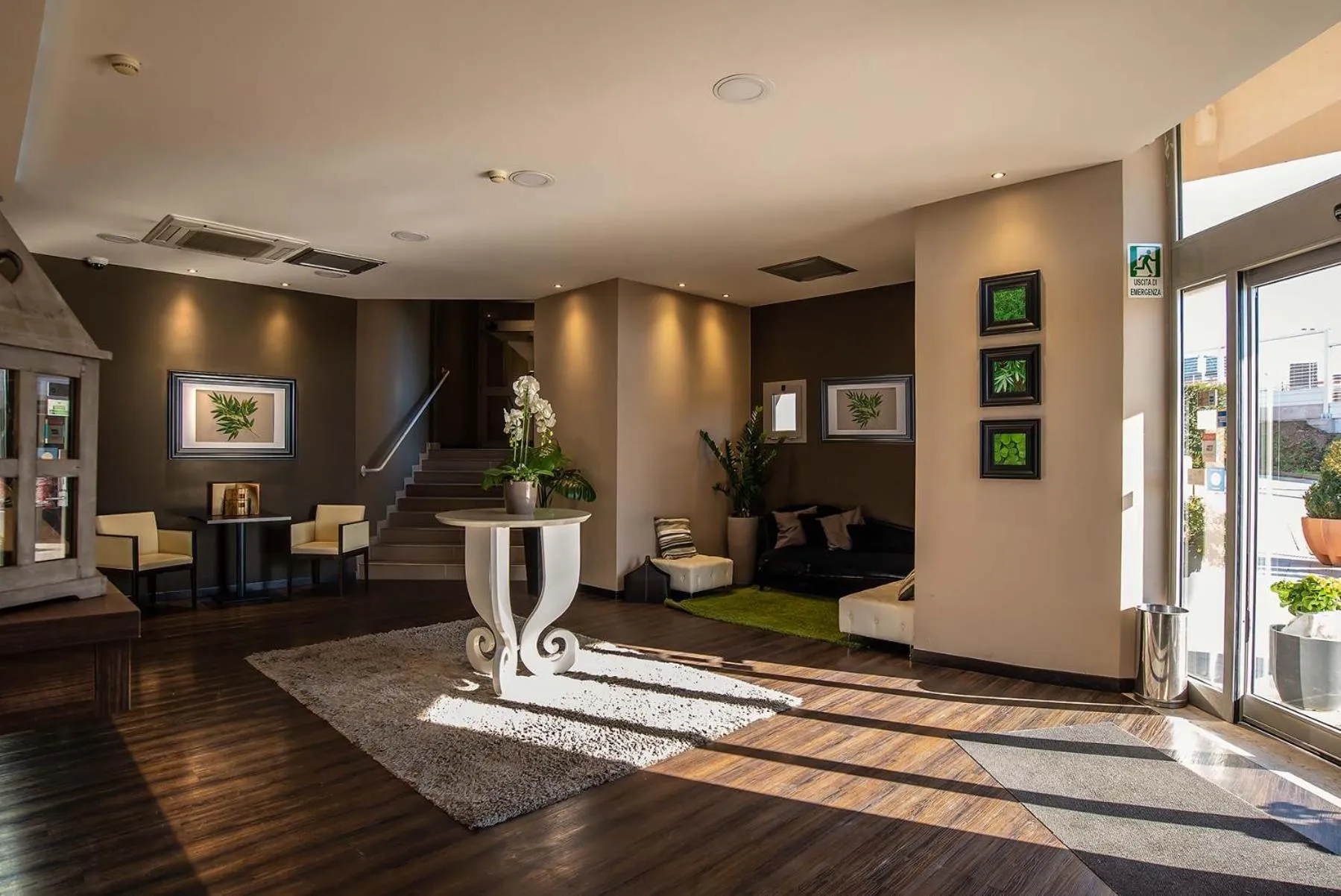 Lobby or reception in Hotel Roma Sud