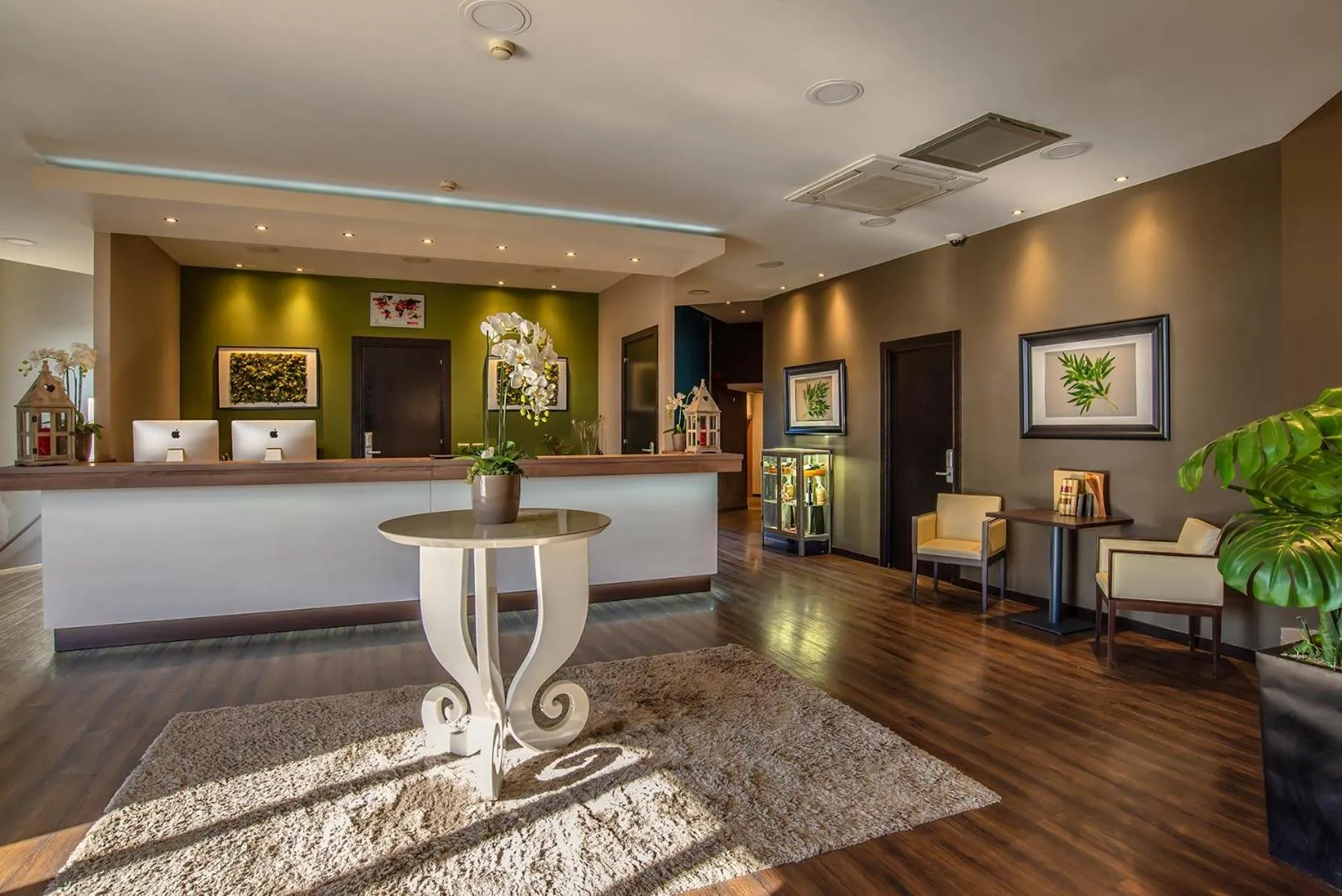 Lobby or reception in Hotel Roma Sud