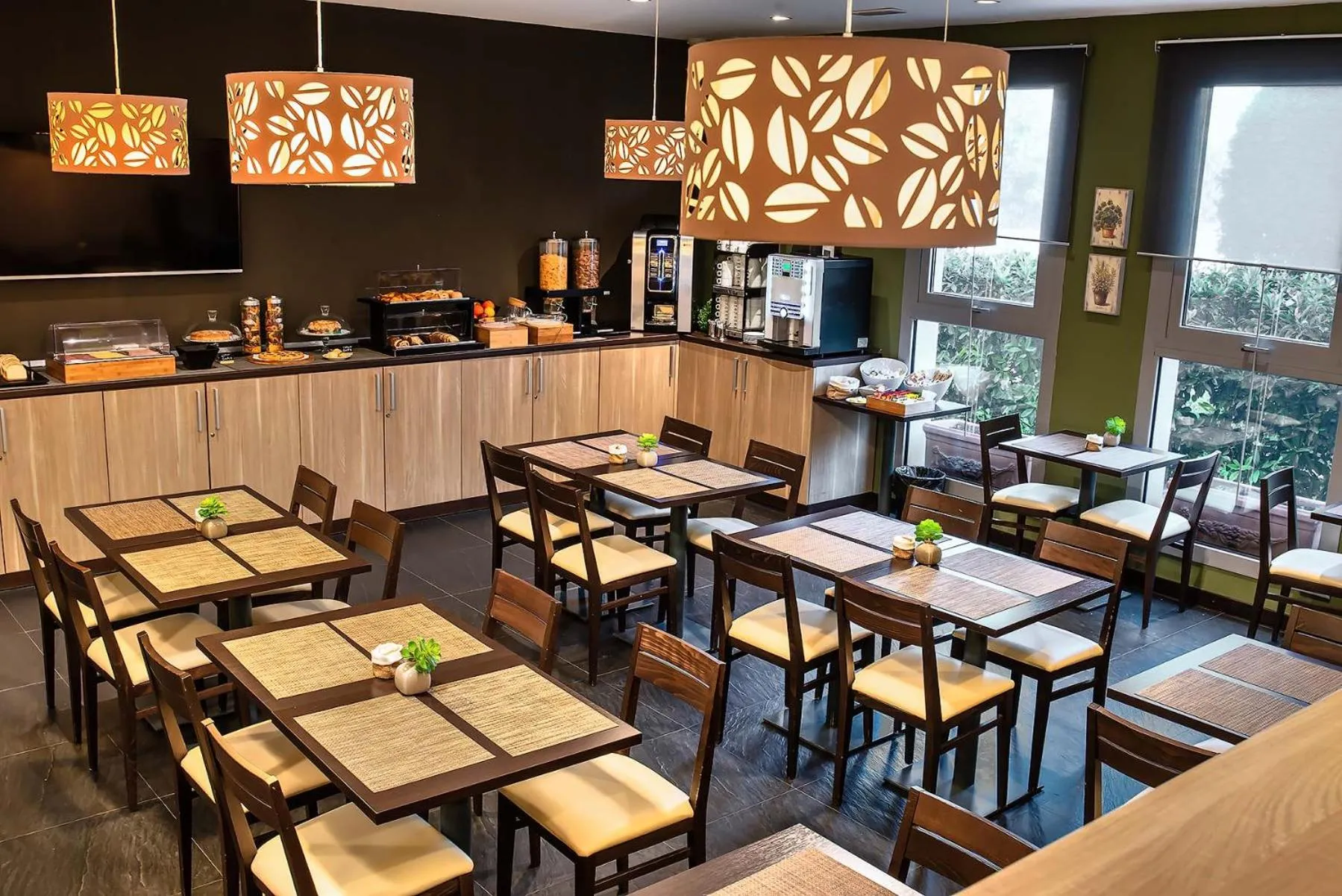 Continental breakfast in Hotel Roma Sud