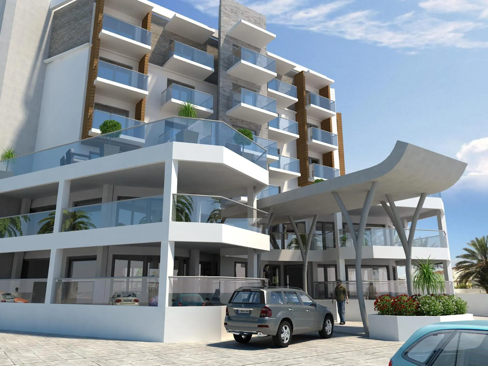 Facade/entrance in Captain Pier Hotel