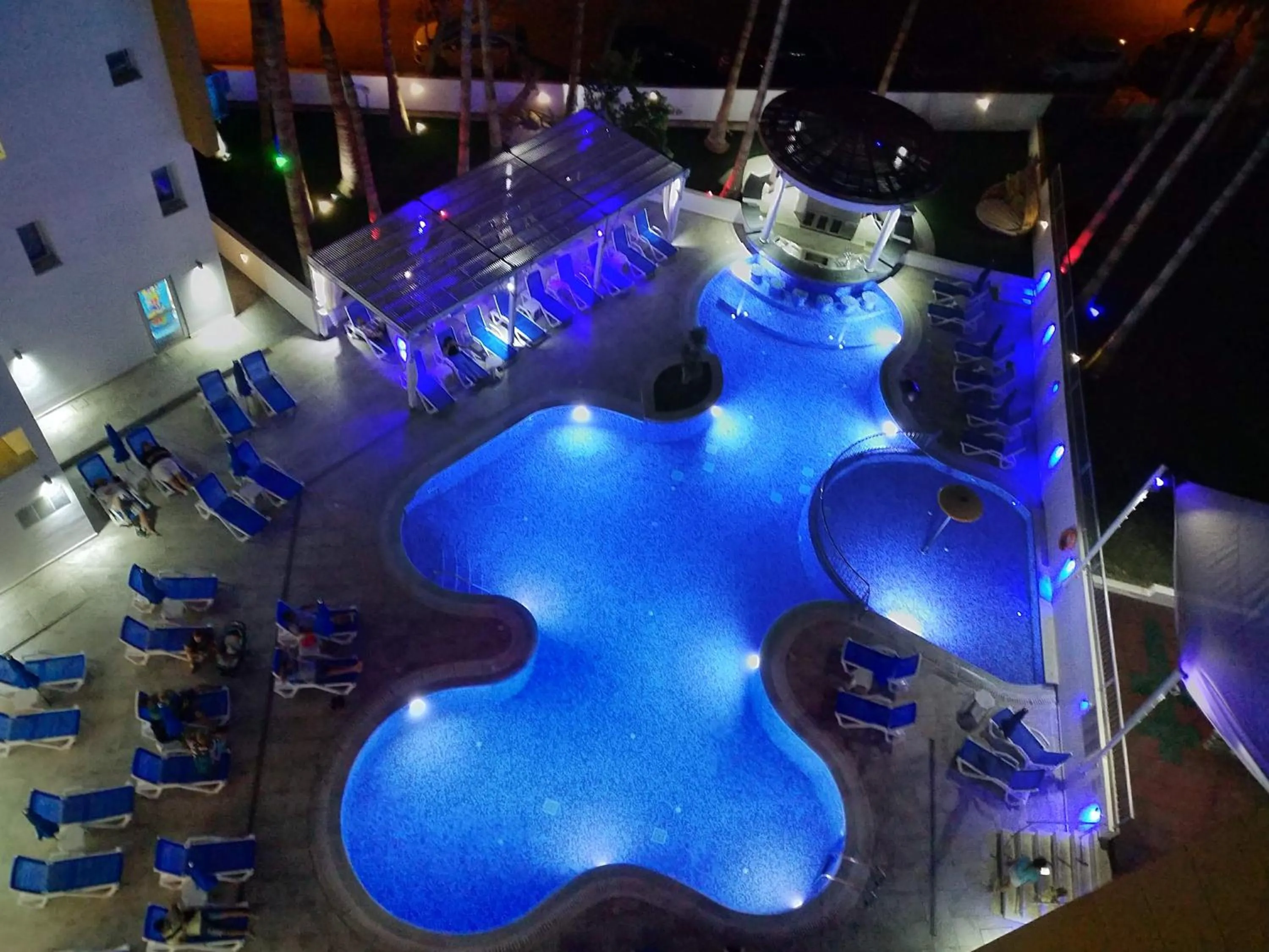 Night in Captain Pier Hotel