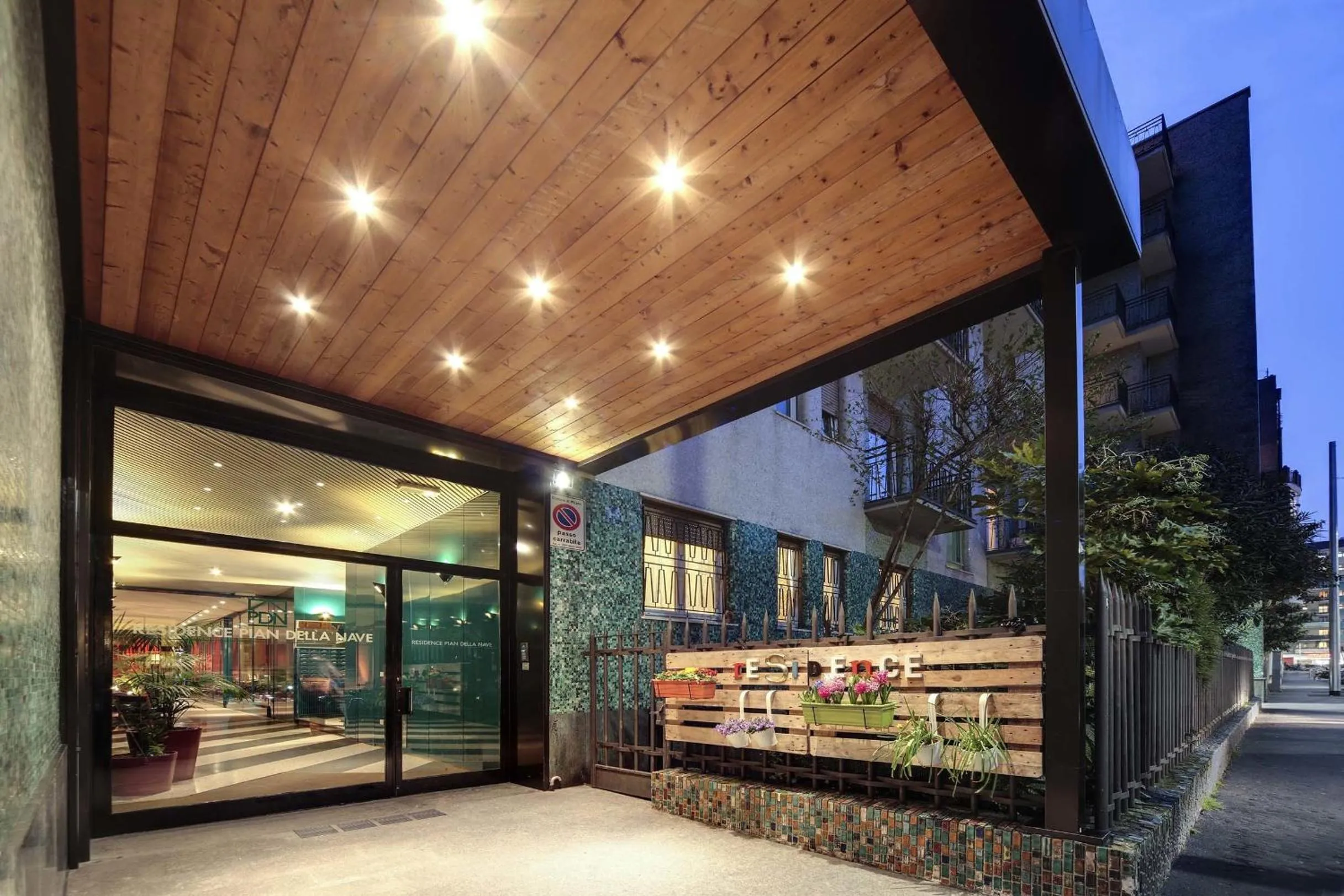 Facade/entrance in Residence Pian della Nave