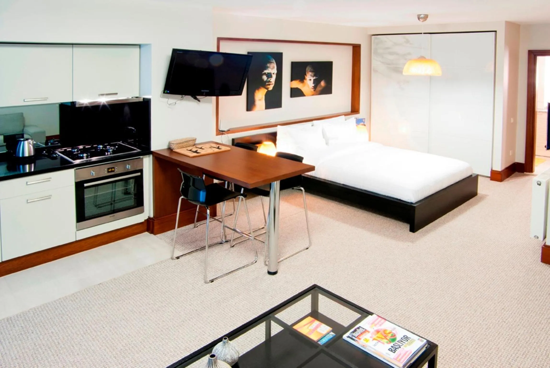 Photo of the whole room, Bed in 116 Residence