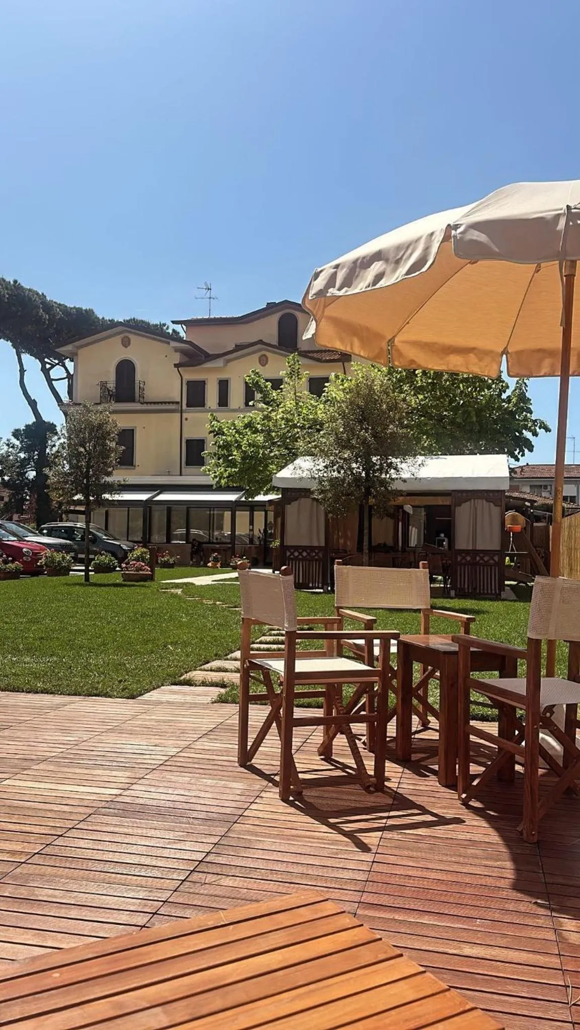 Garden in Hotel Virginia