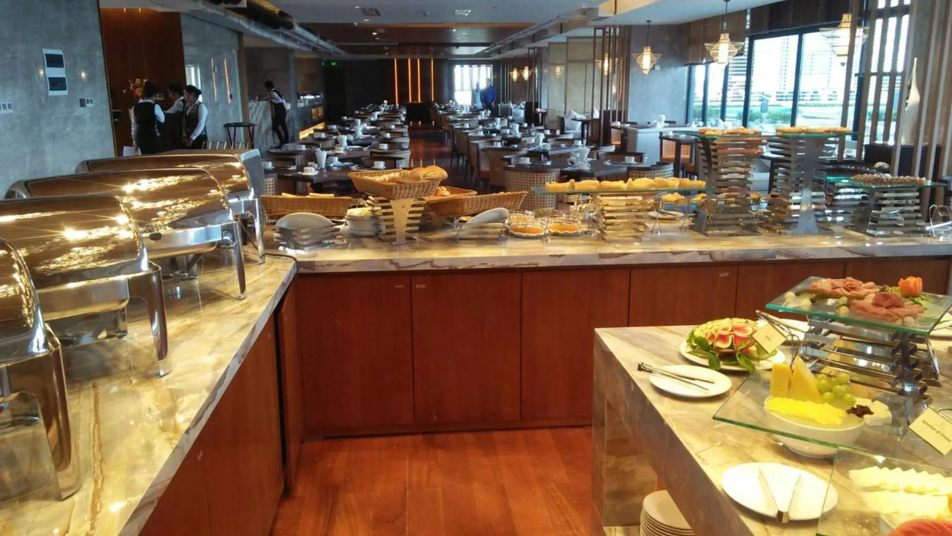 Breakfast in Jing Shang Hotel