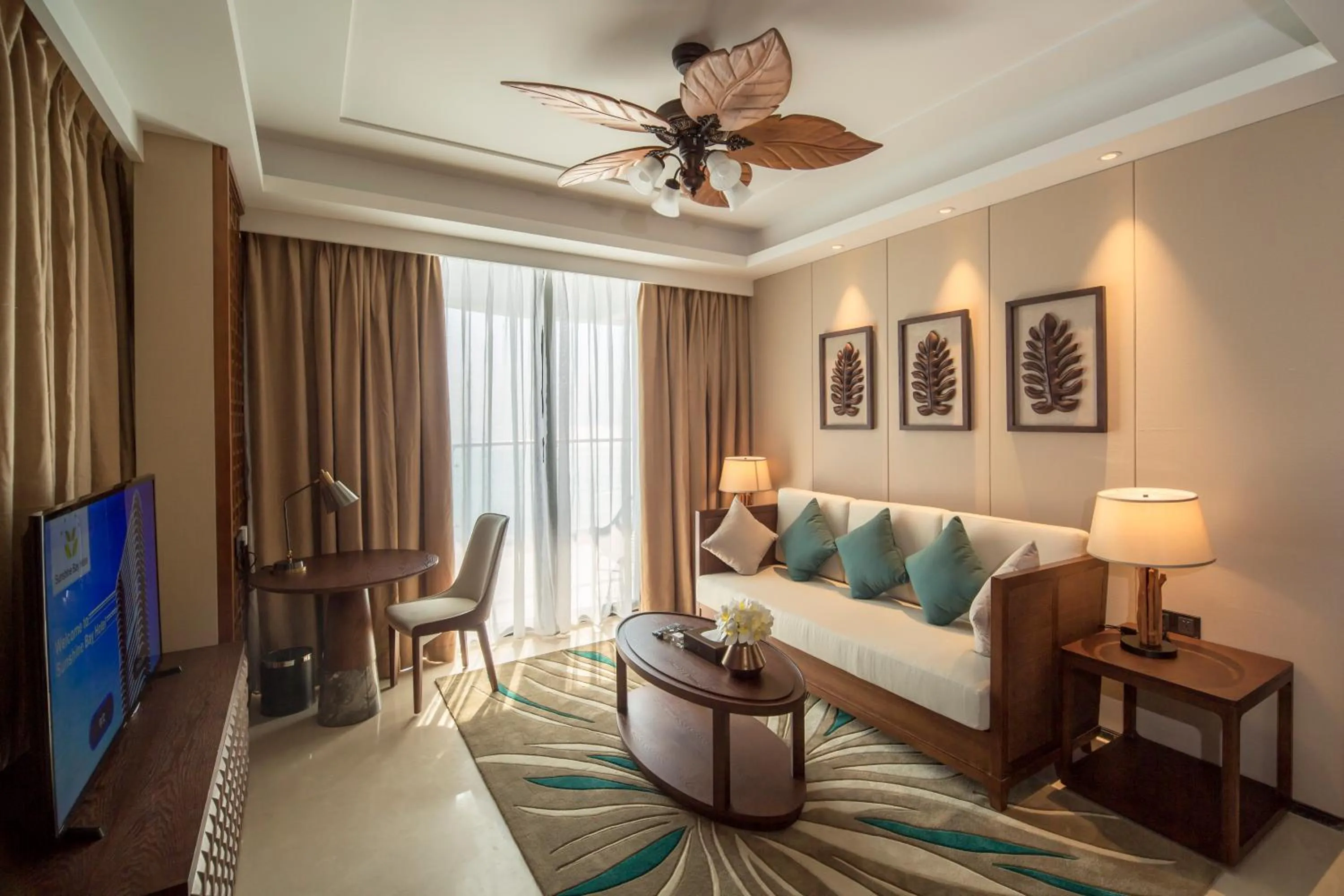 Living room in Jing Shang Hotel