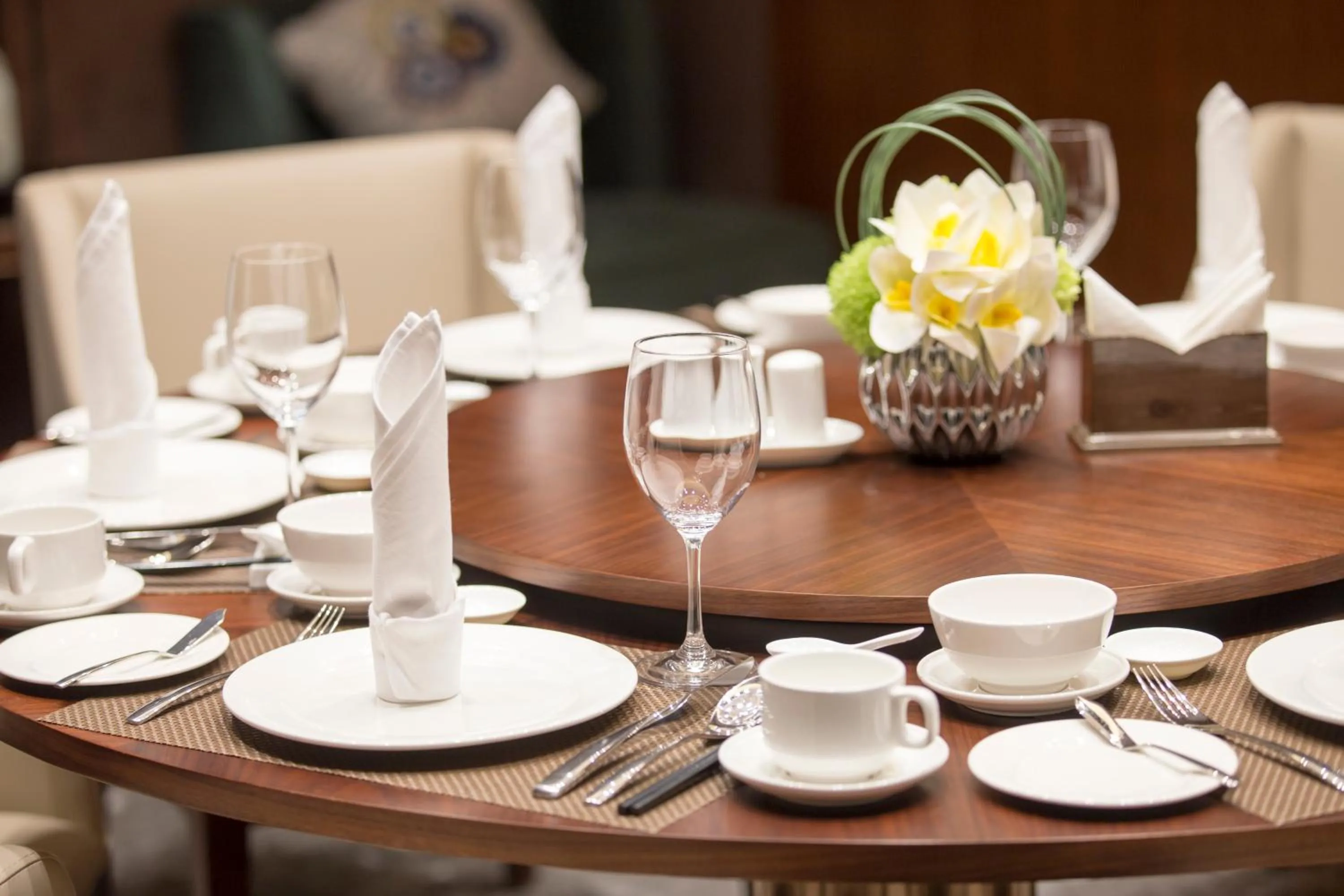 Food and drinks in Jing Shang Hotel