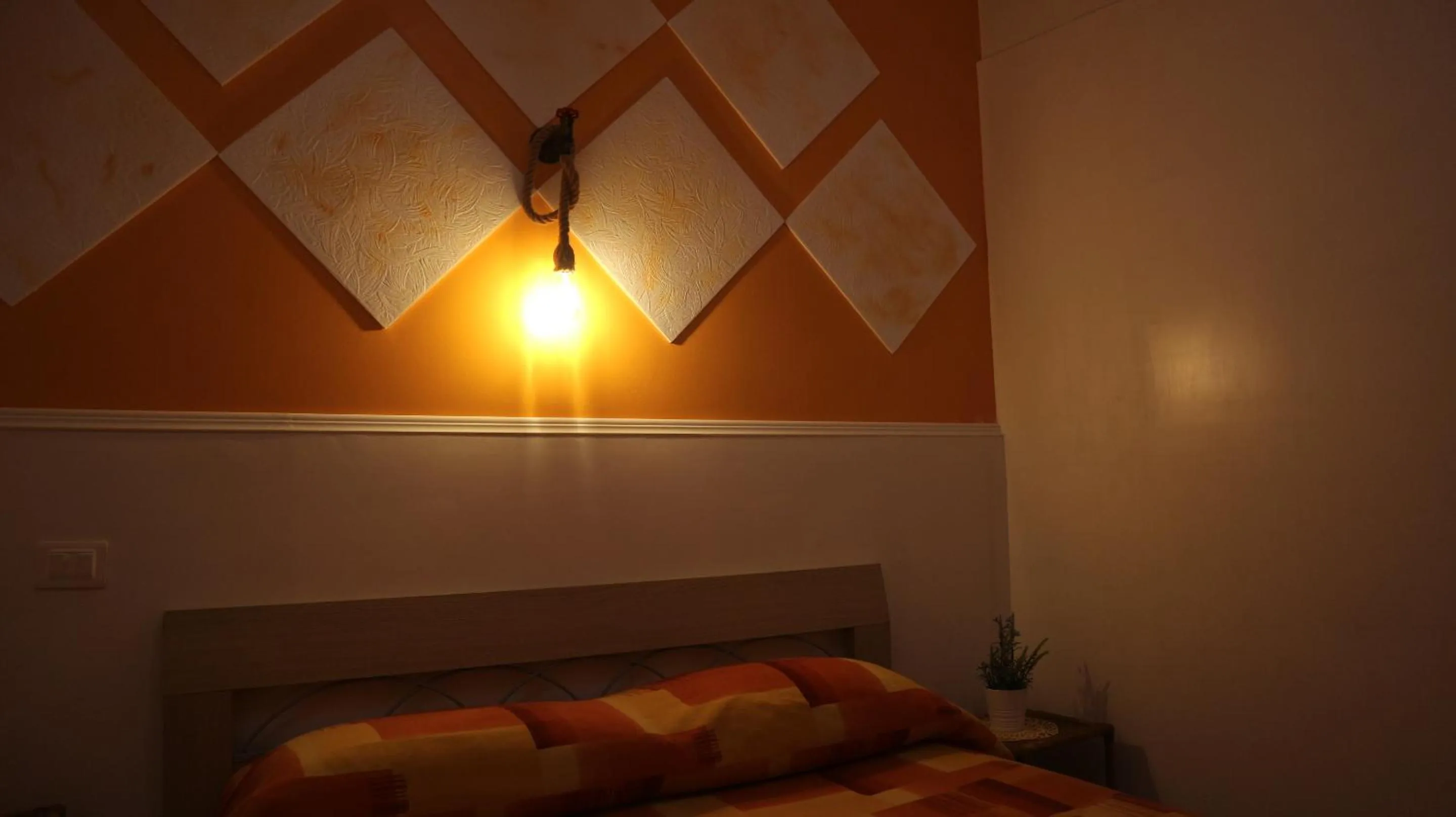 Bedroom, Bed in Villa Bema