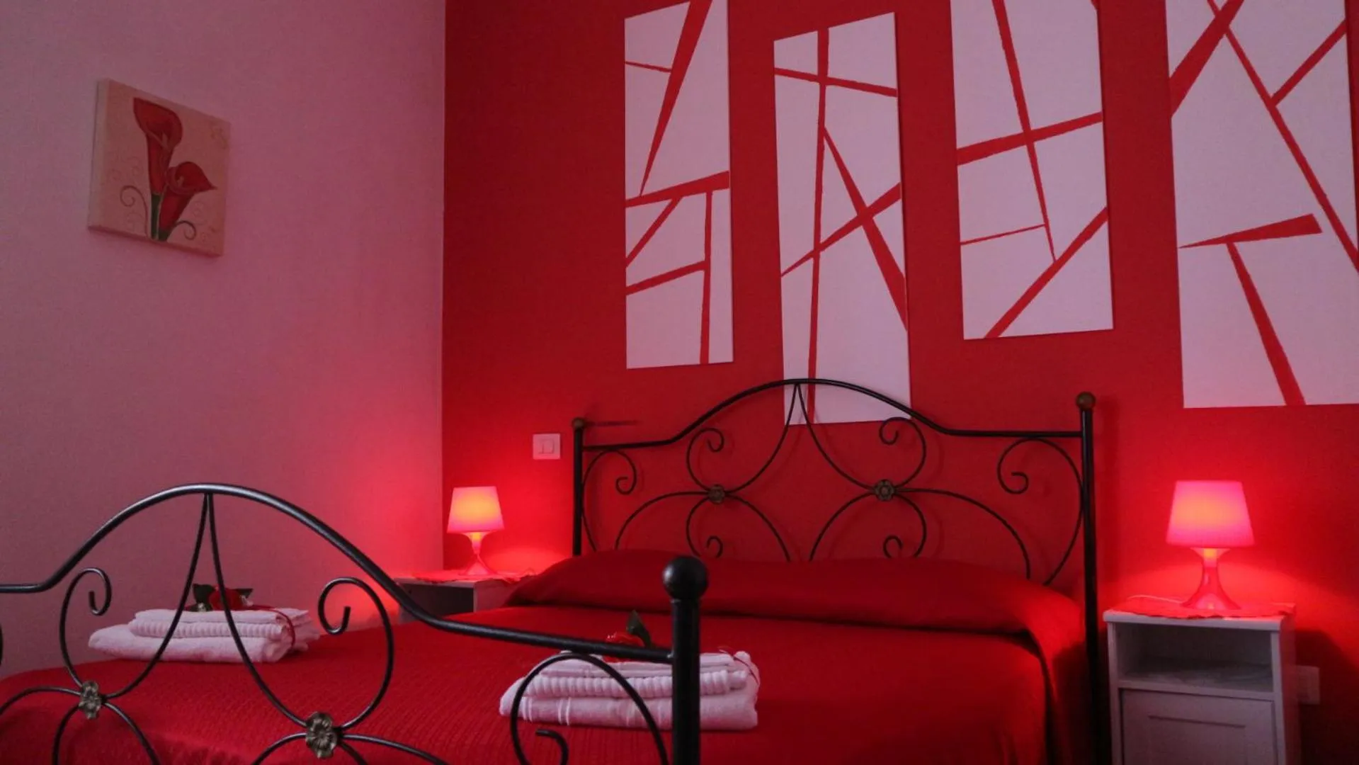 Bedroom, Bed in Villa Bema