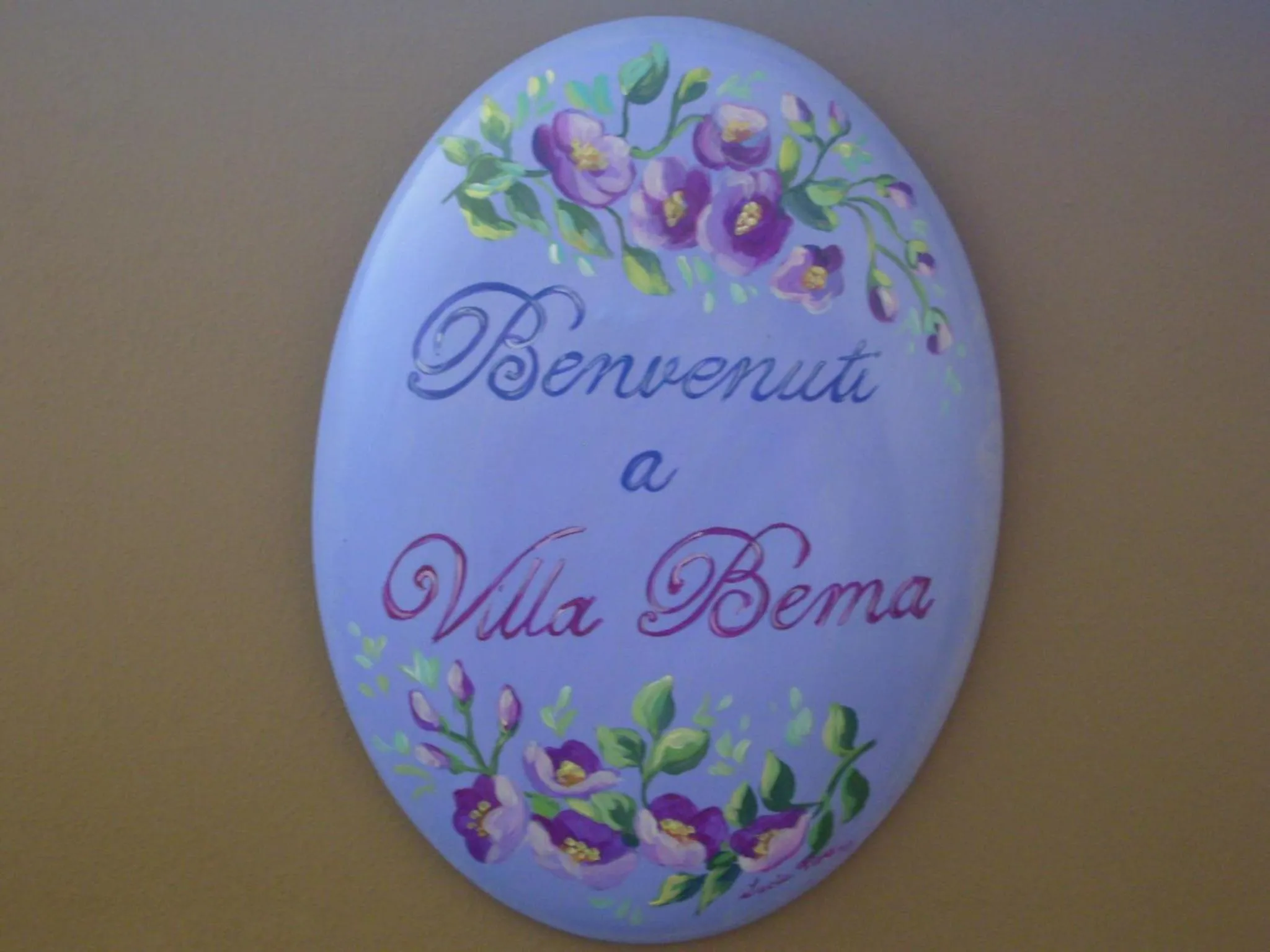 Decorative detail in Villa Bema