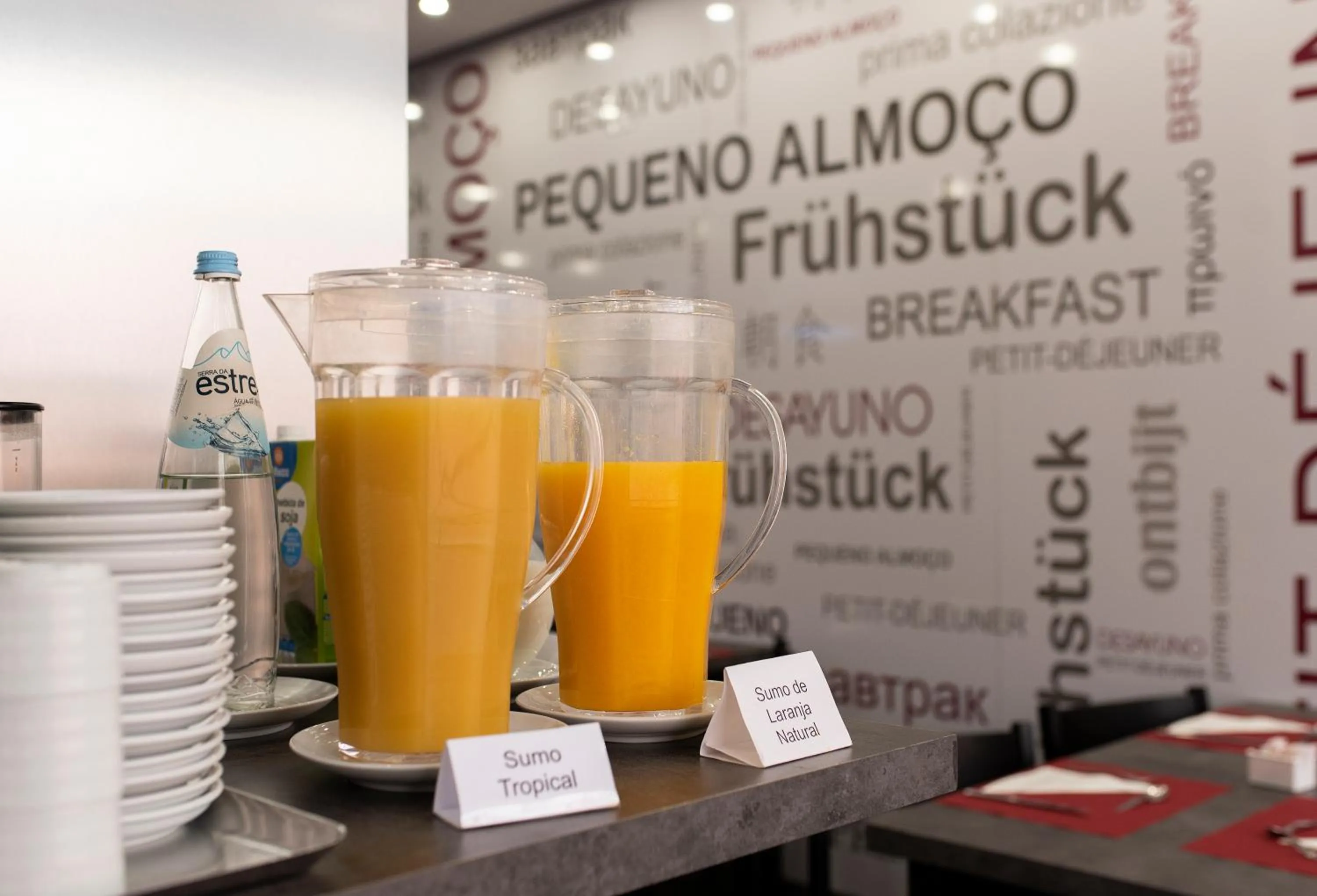 Continental breakfast in Hotel Samasa Fundao