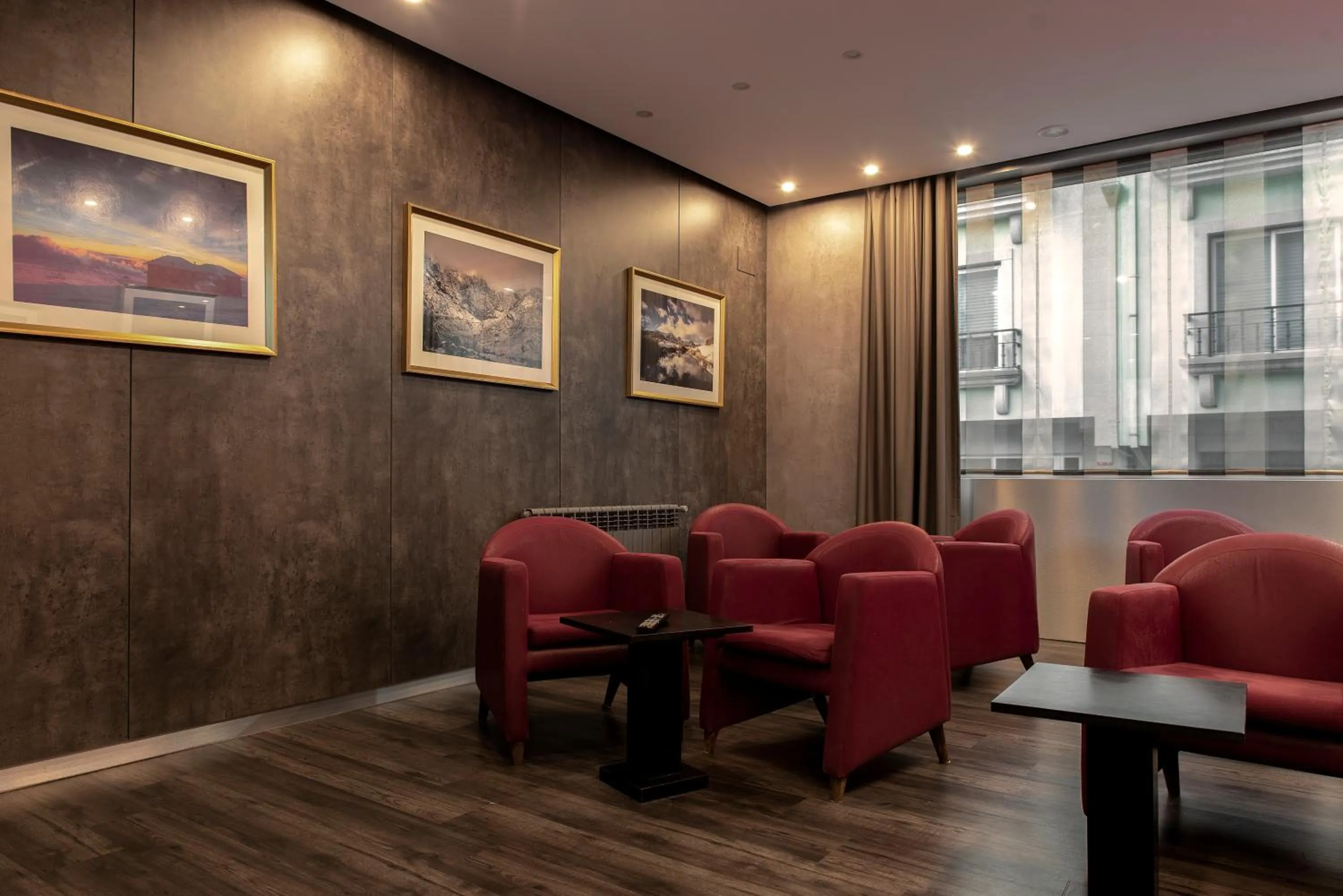 Living room in Hotel Samasa Fundao