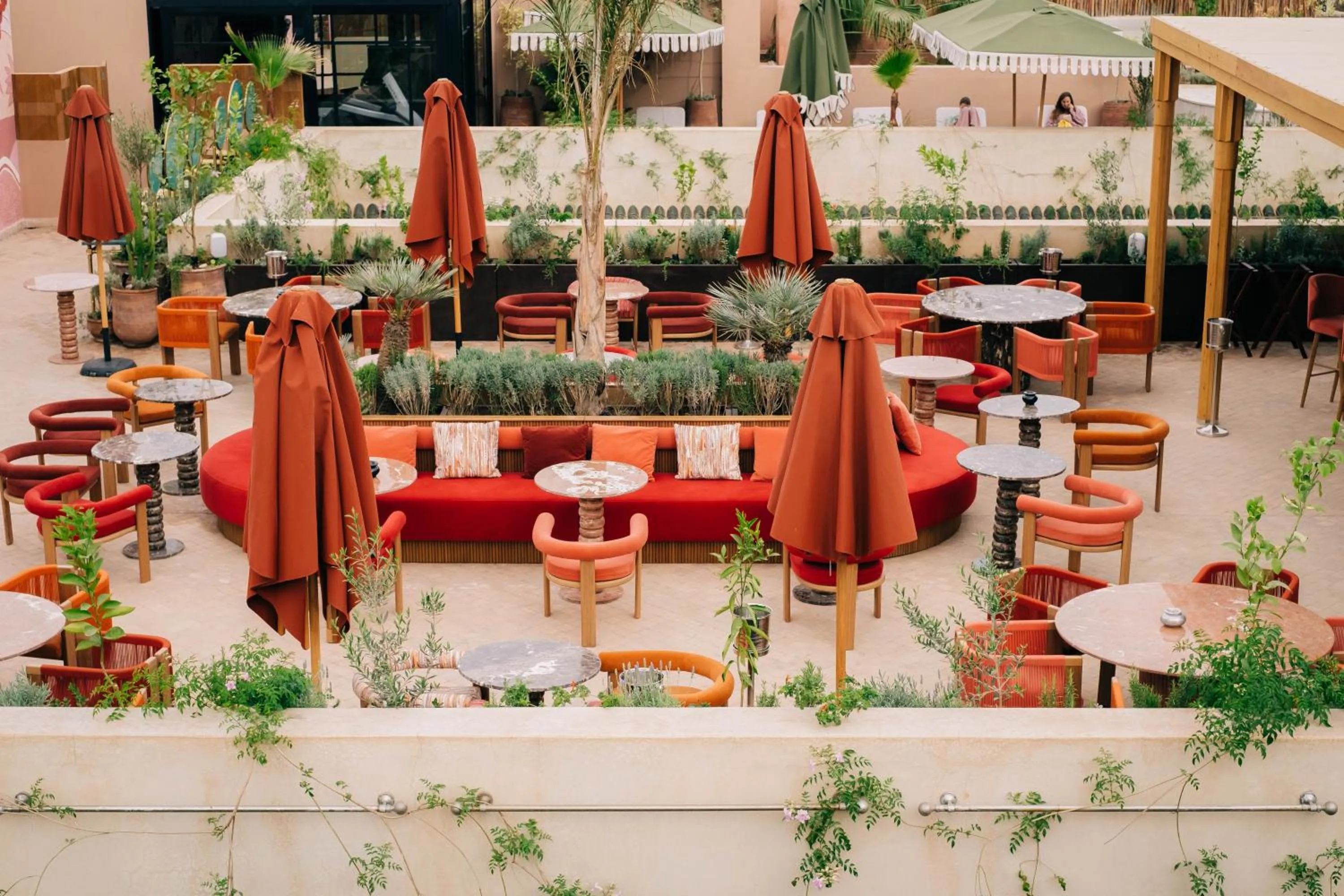Patio in Riad Nashira & Spa