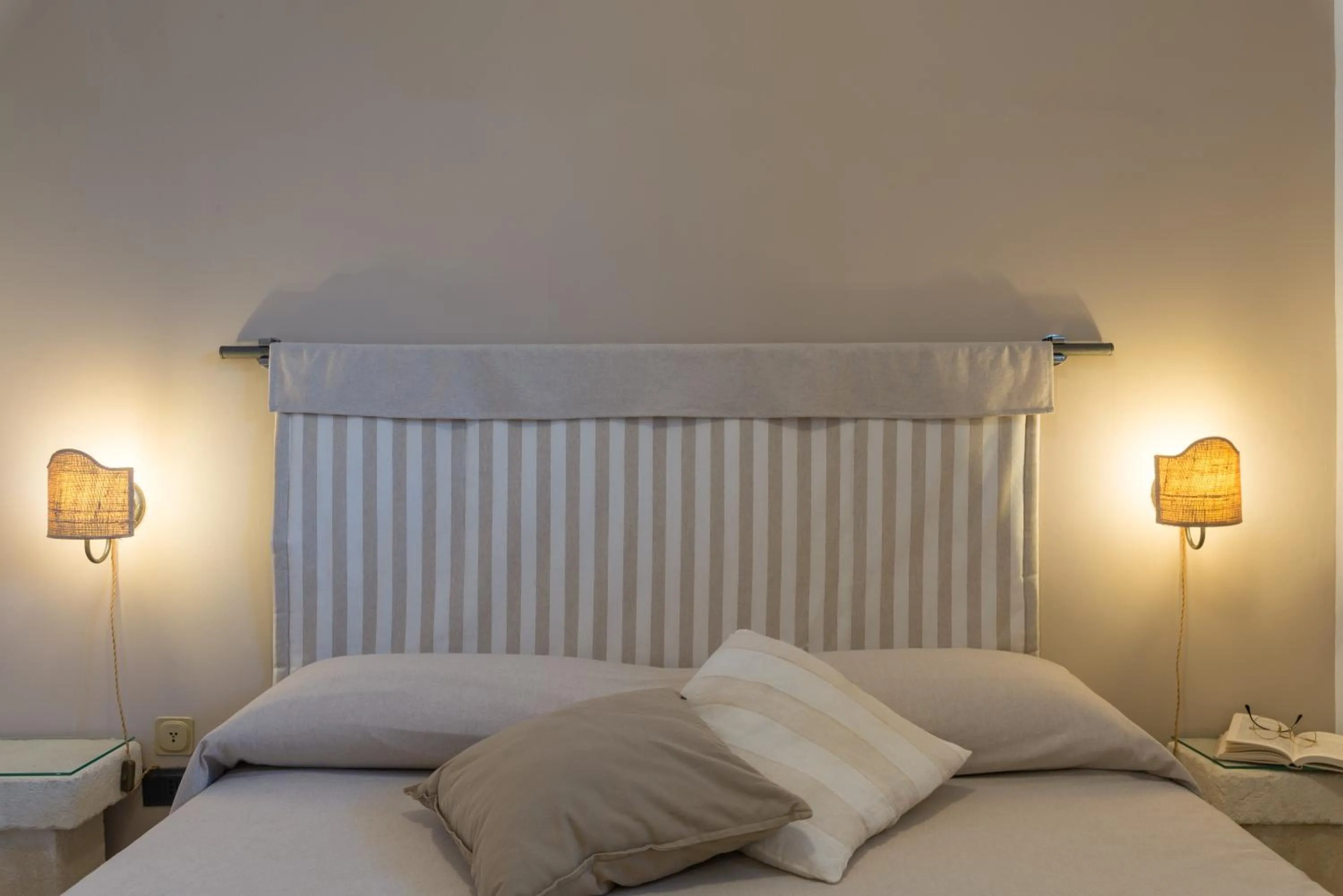 Bed in Piccolo Hotel Villa Rosa