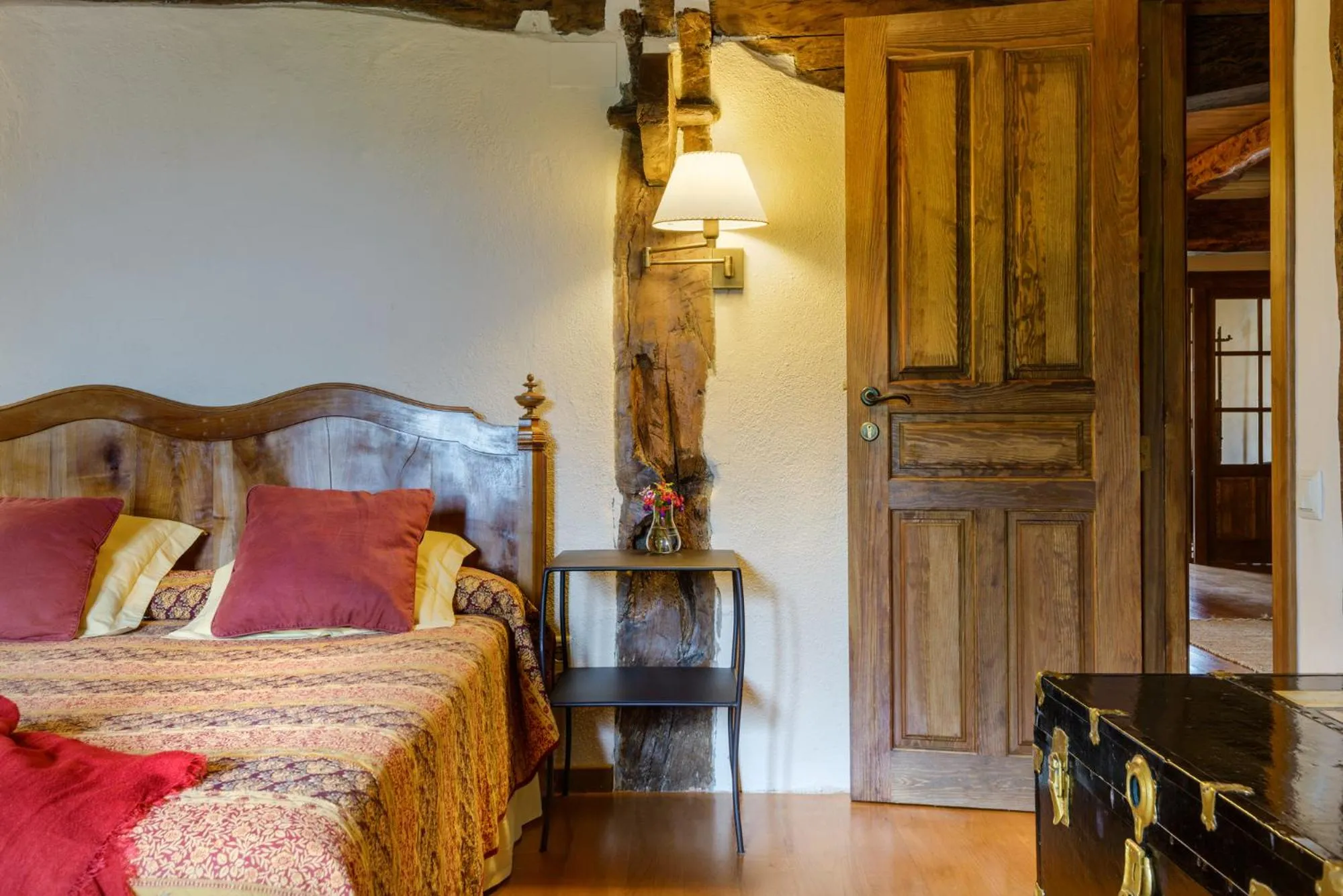 Bed in Hotel Akerreta