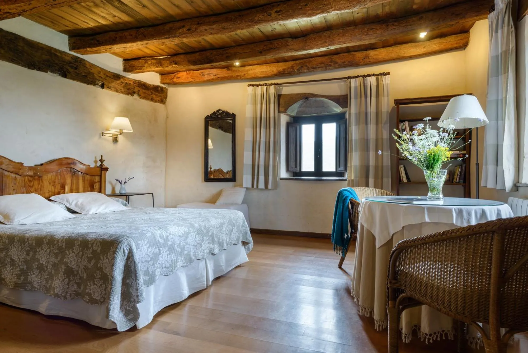 Bed in Hotel Akerreta