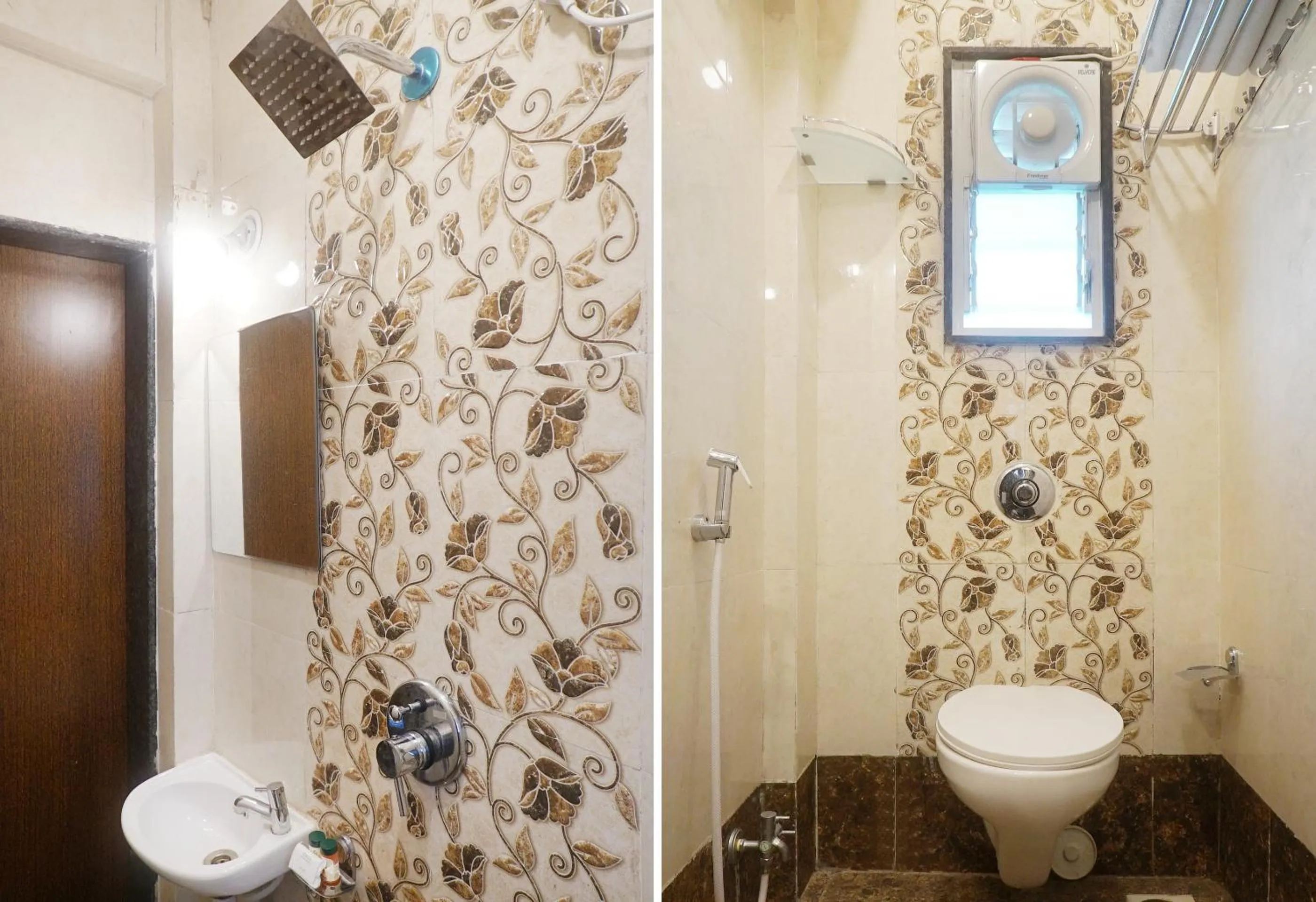 Bathroom in Super Hotel O River View Near Shaniwar Wada