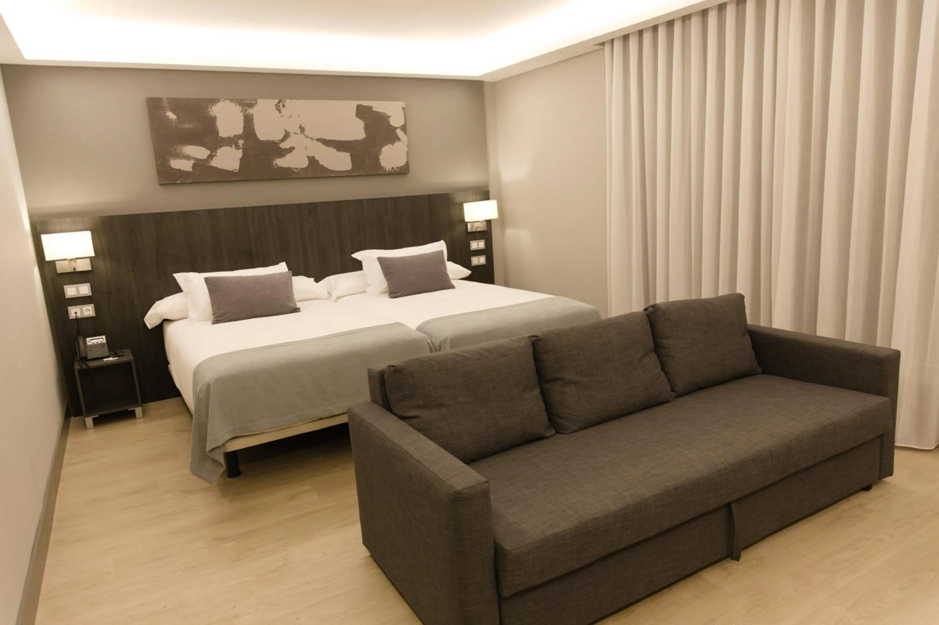 Bed in Hotel Cruz de la Victoria