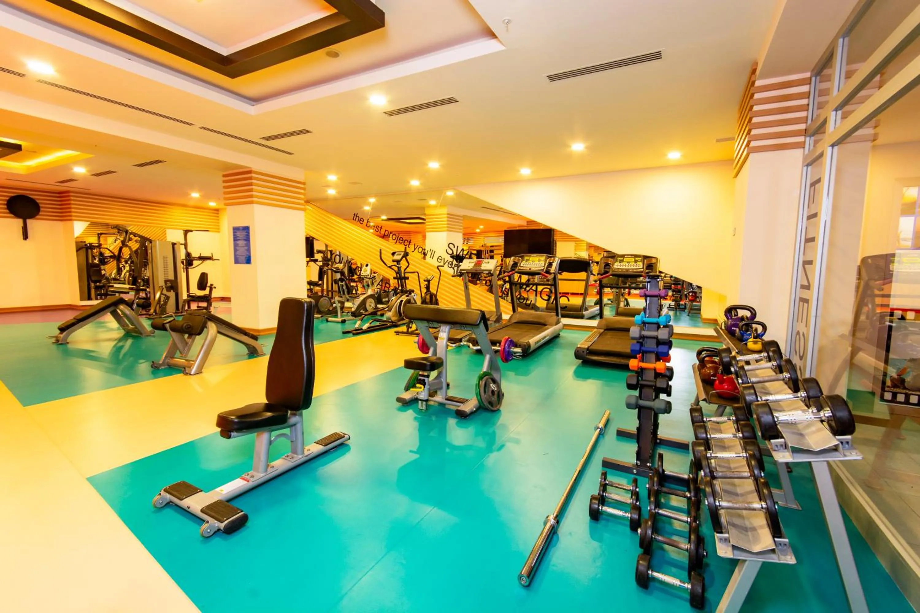 Fitness centre/facilities in Orange County Alanya