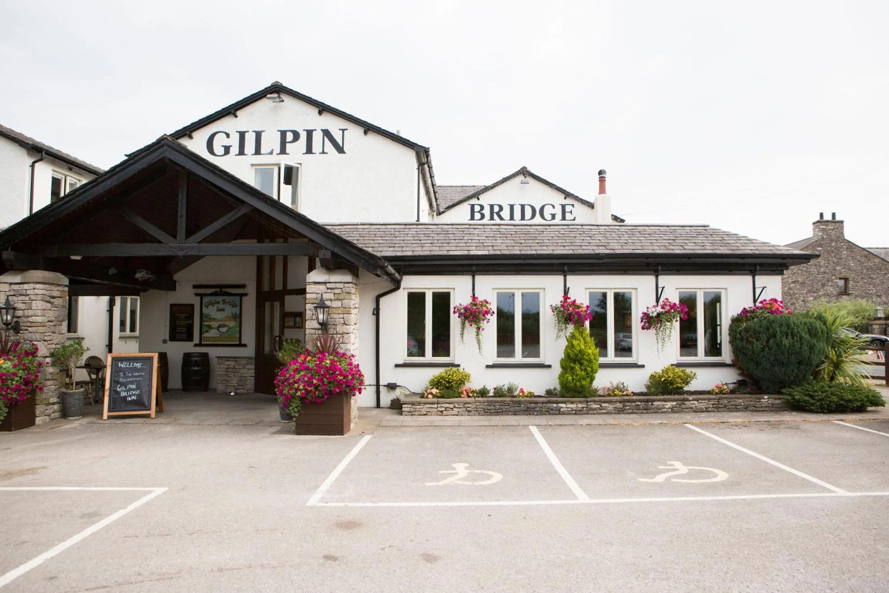 Property building in Gilpin Bridge Inn