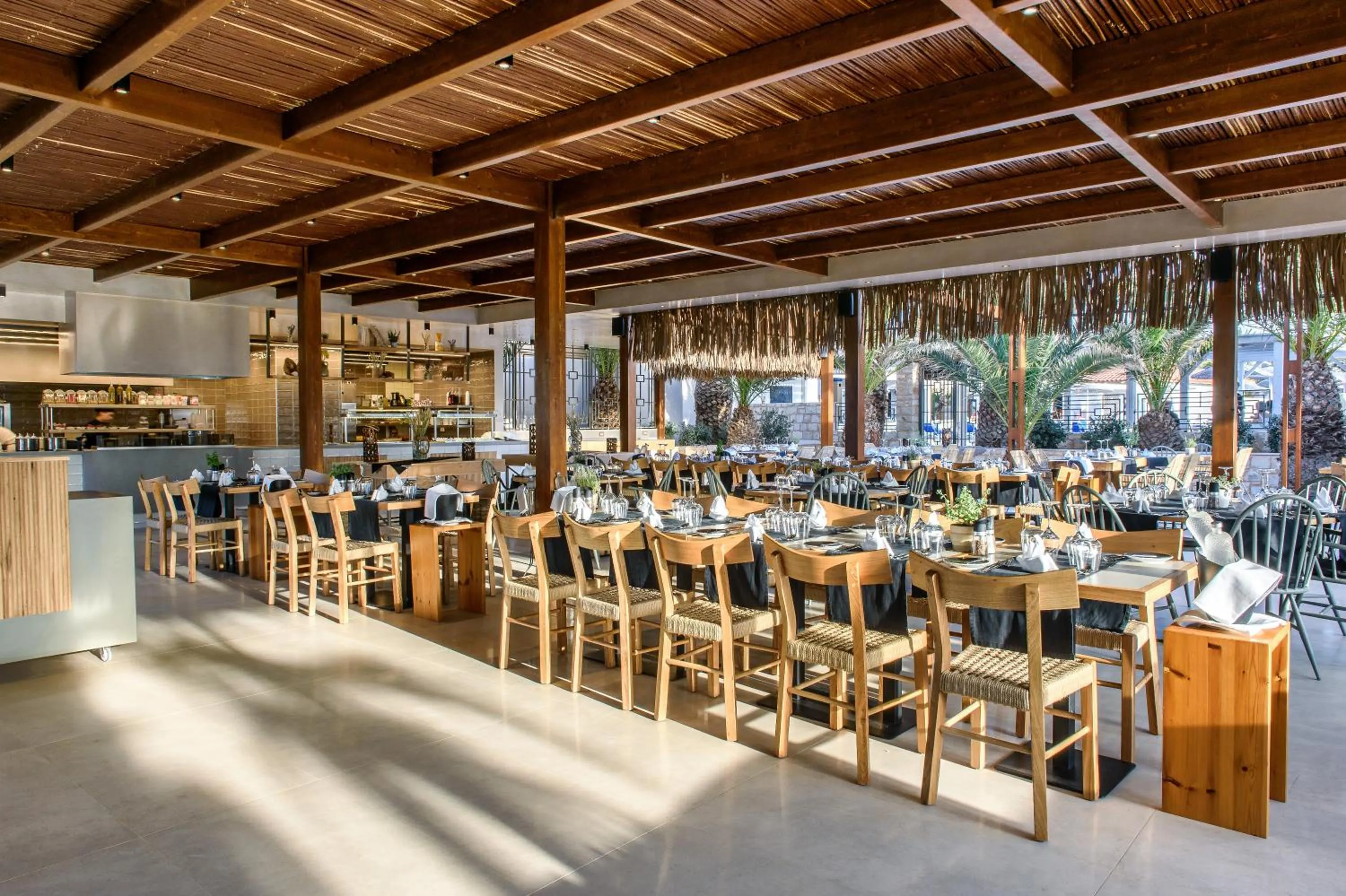 Restaurant/places to eat in Stella Village Seaside Hotel