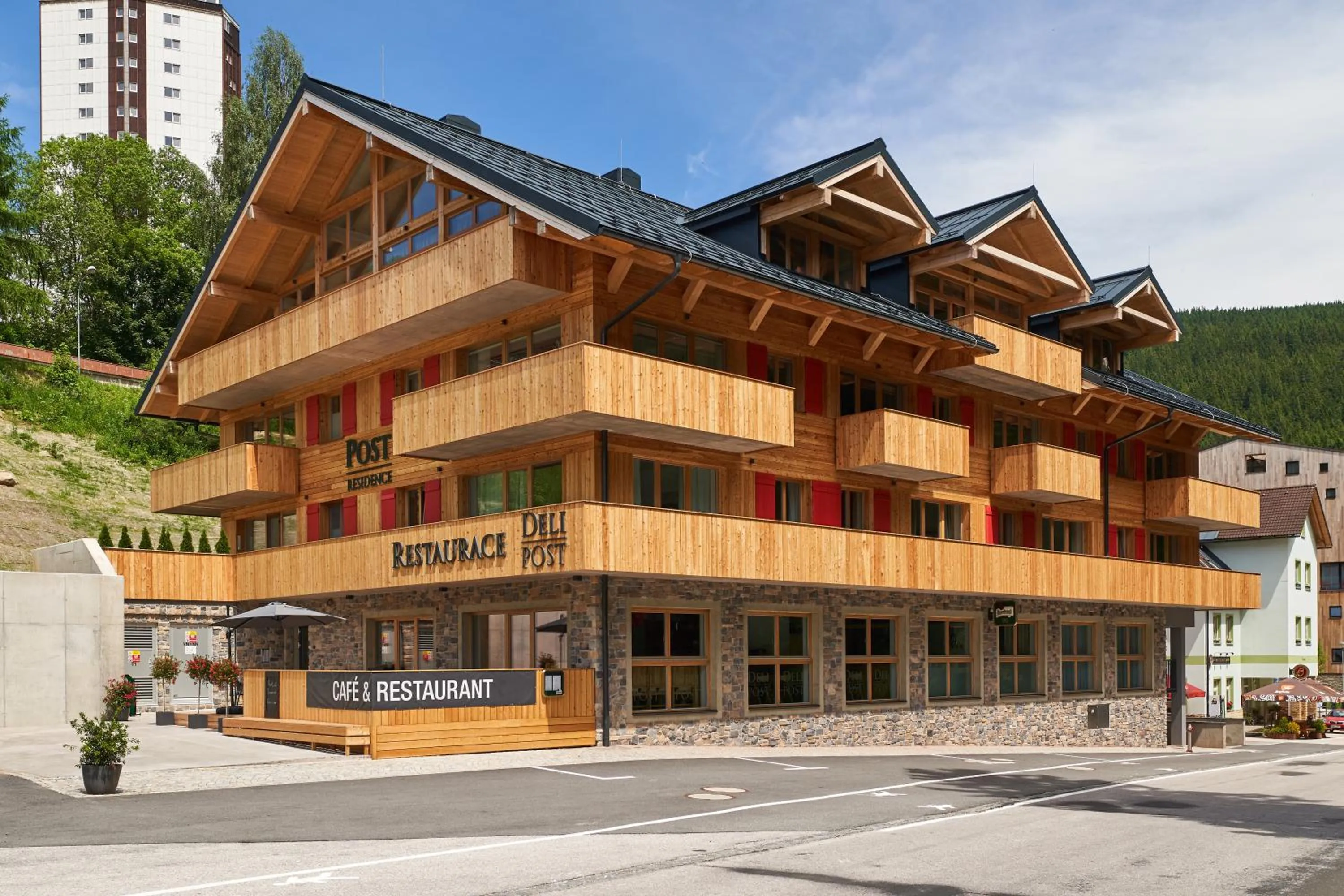 Property building in Residence Post