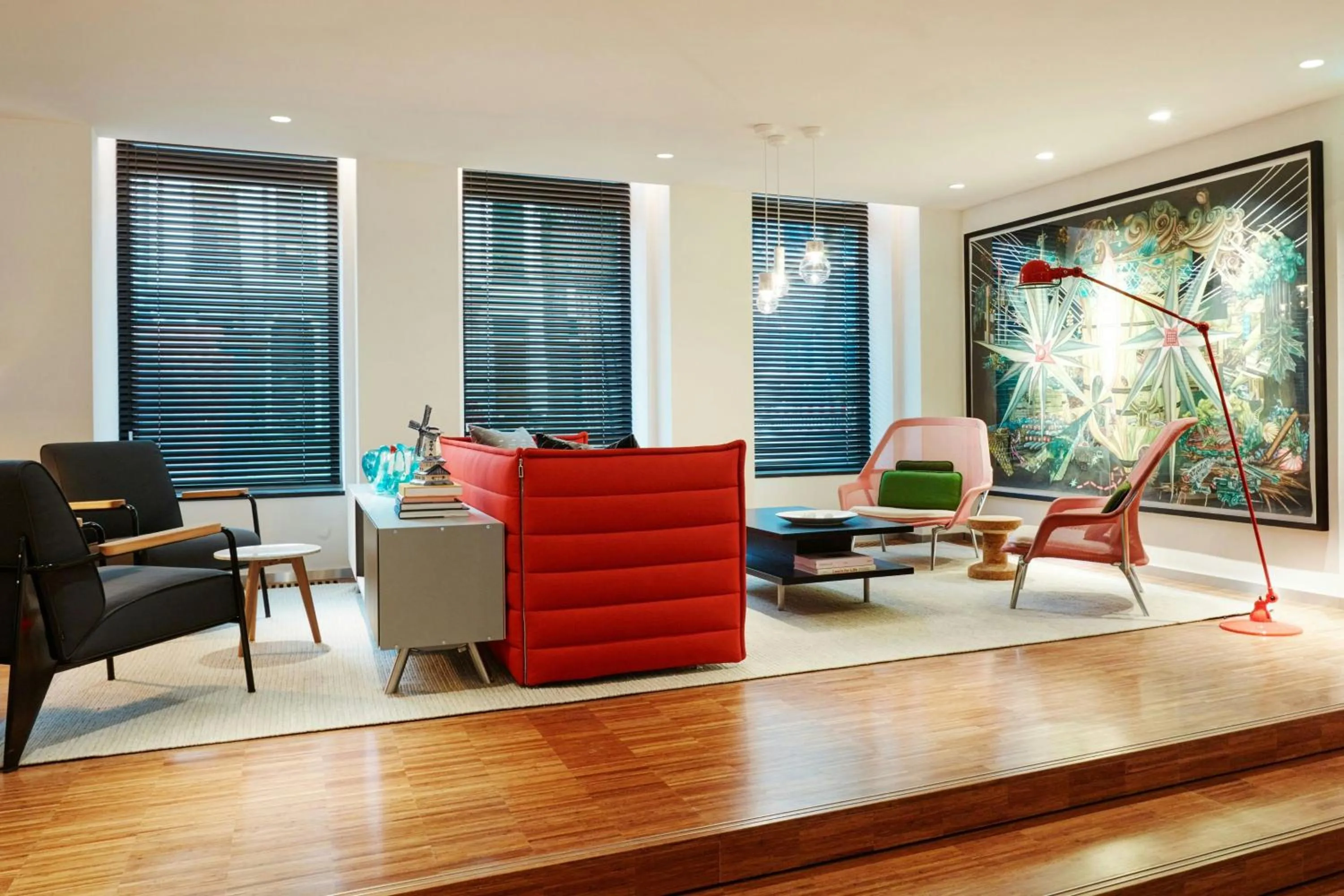 Lobby or reception in citizenM Amstel Amsterdam