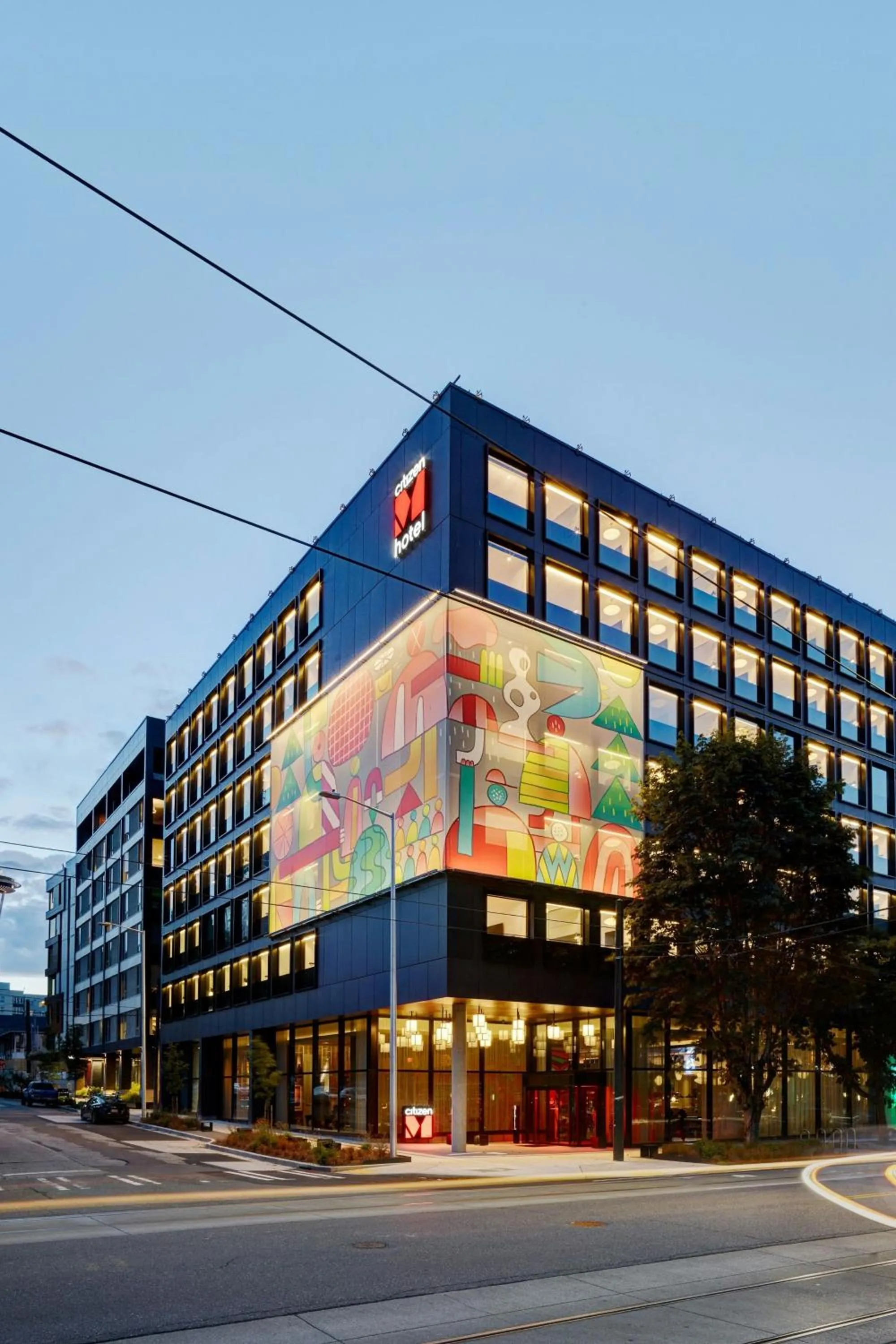 View (from property/room) in citizenM Seattle South Lake