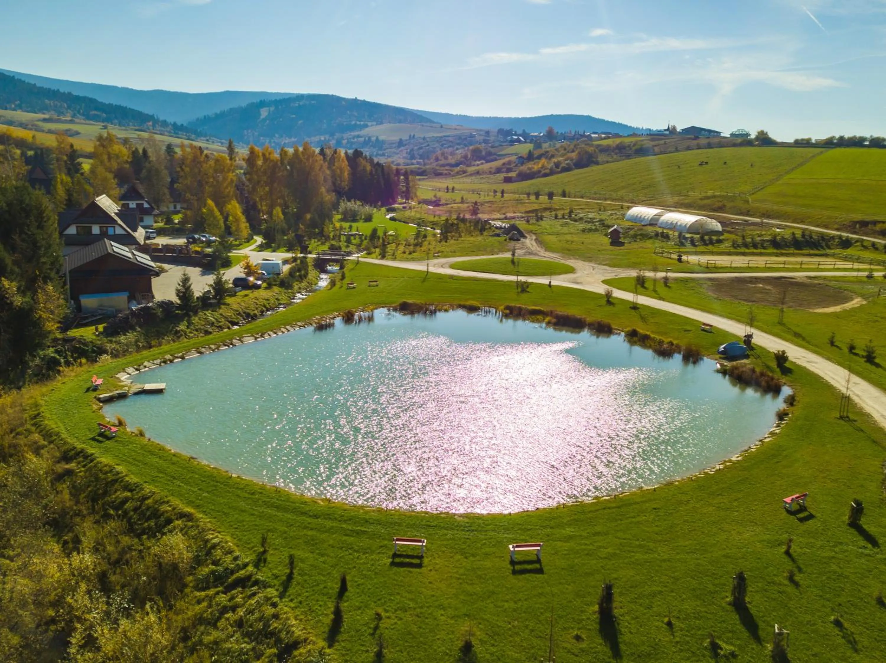 Lake view in Oravský Háj Garden Hotel & Resort