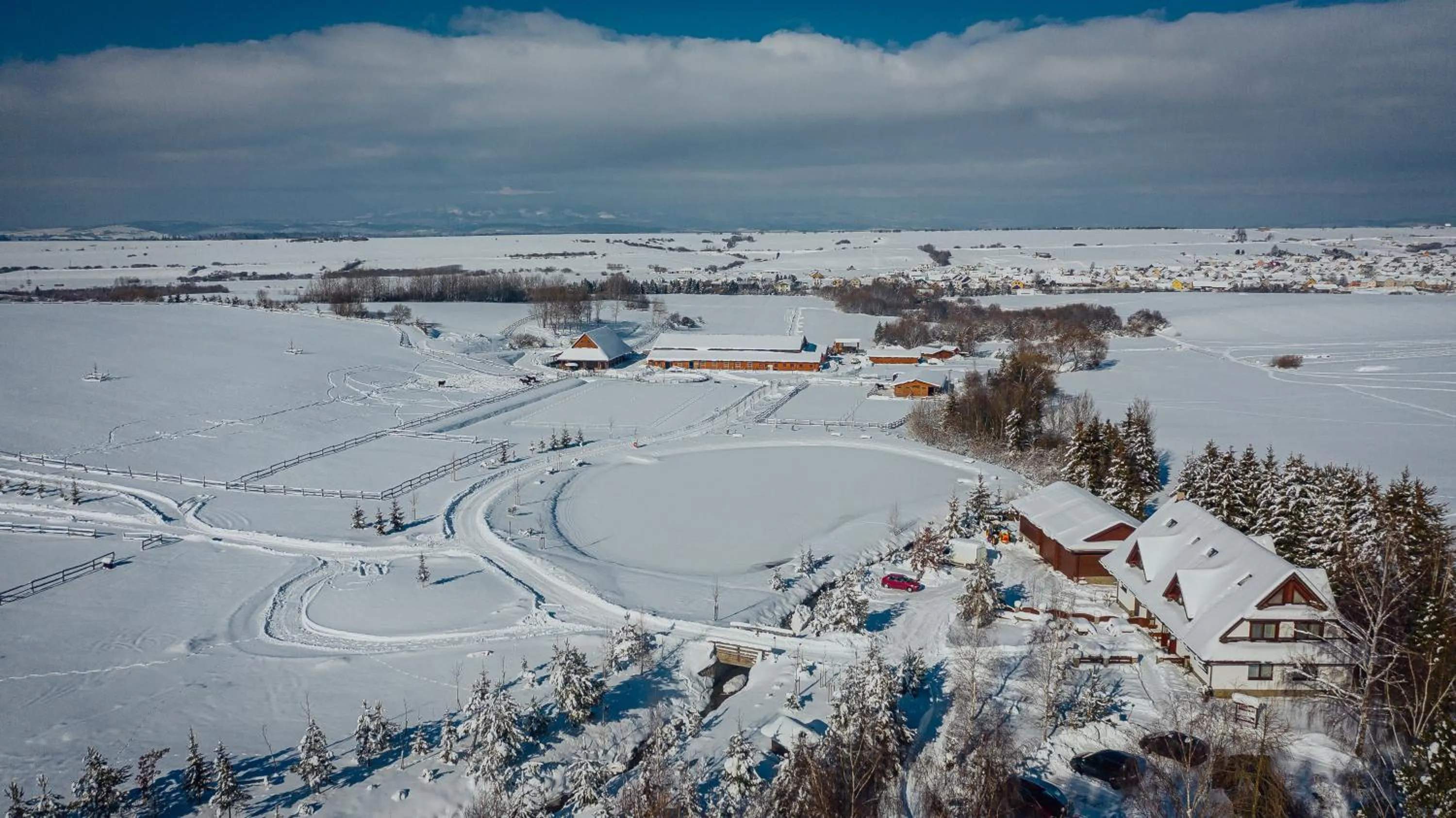 Bird's eye view in Oravský Háj Garden Hotel & Resort