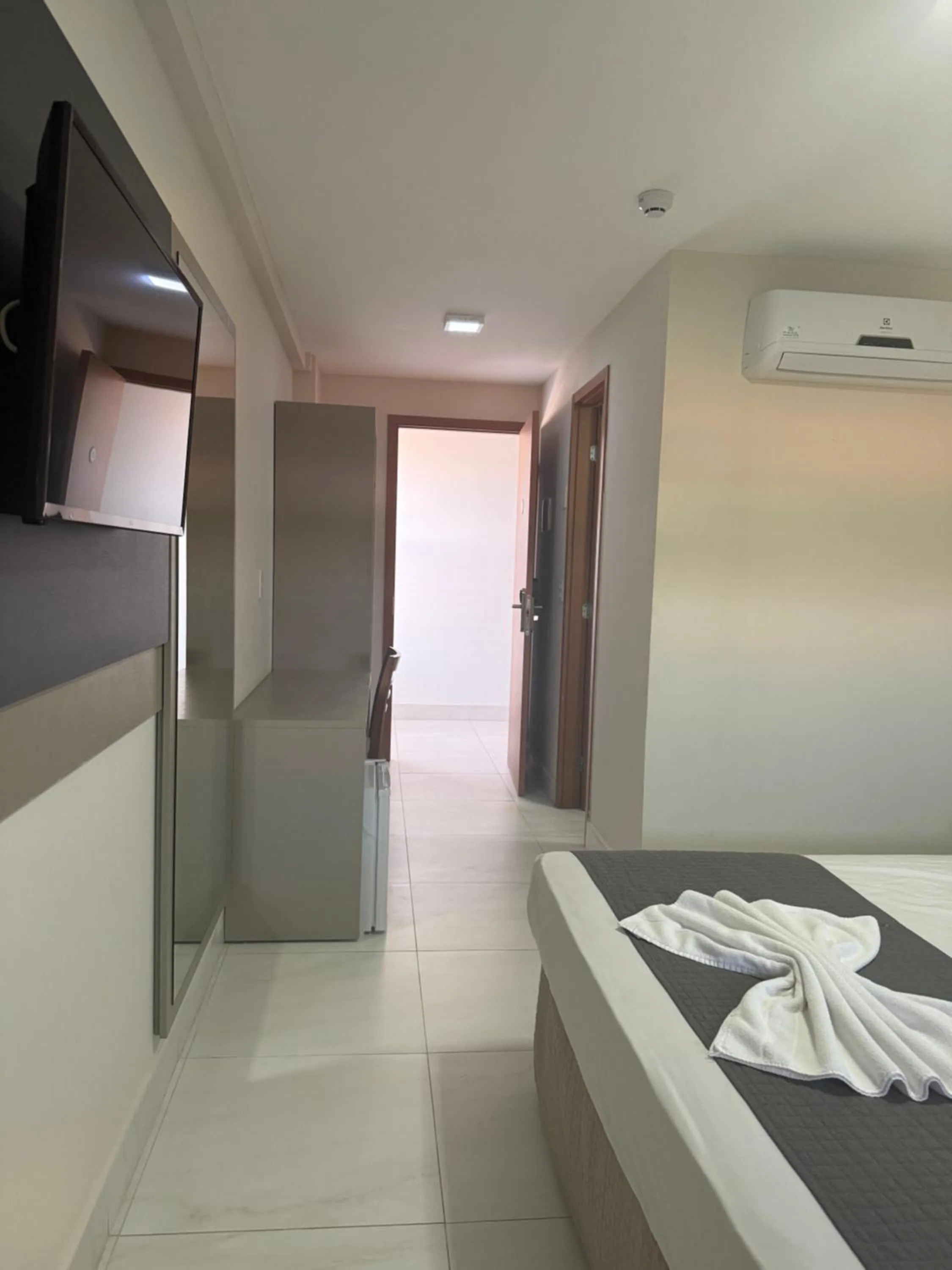 Bed in Hotel Oásis de Patos