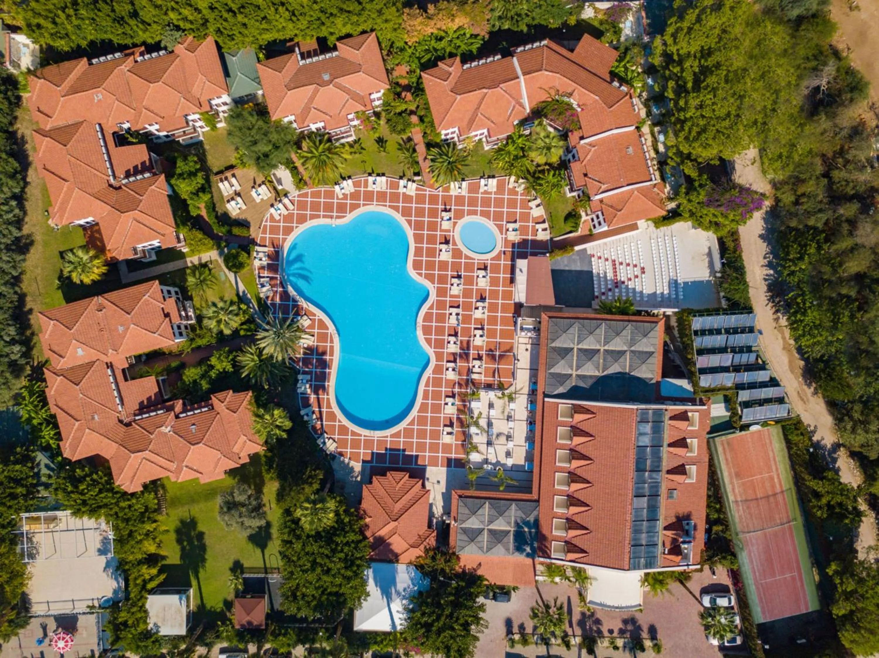 Bird's eye view in Alize Hotel Oludeniz - All Inclusive