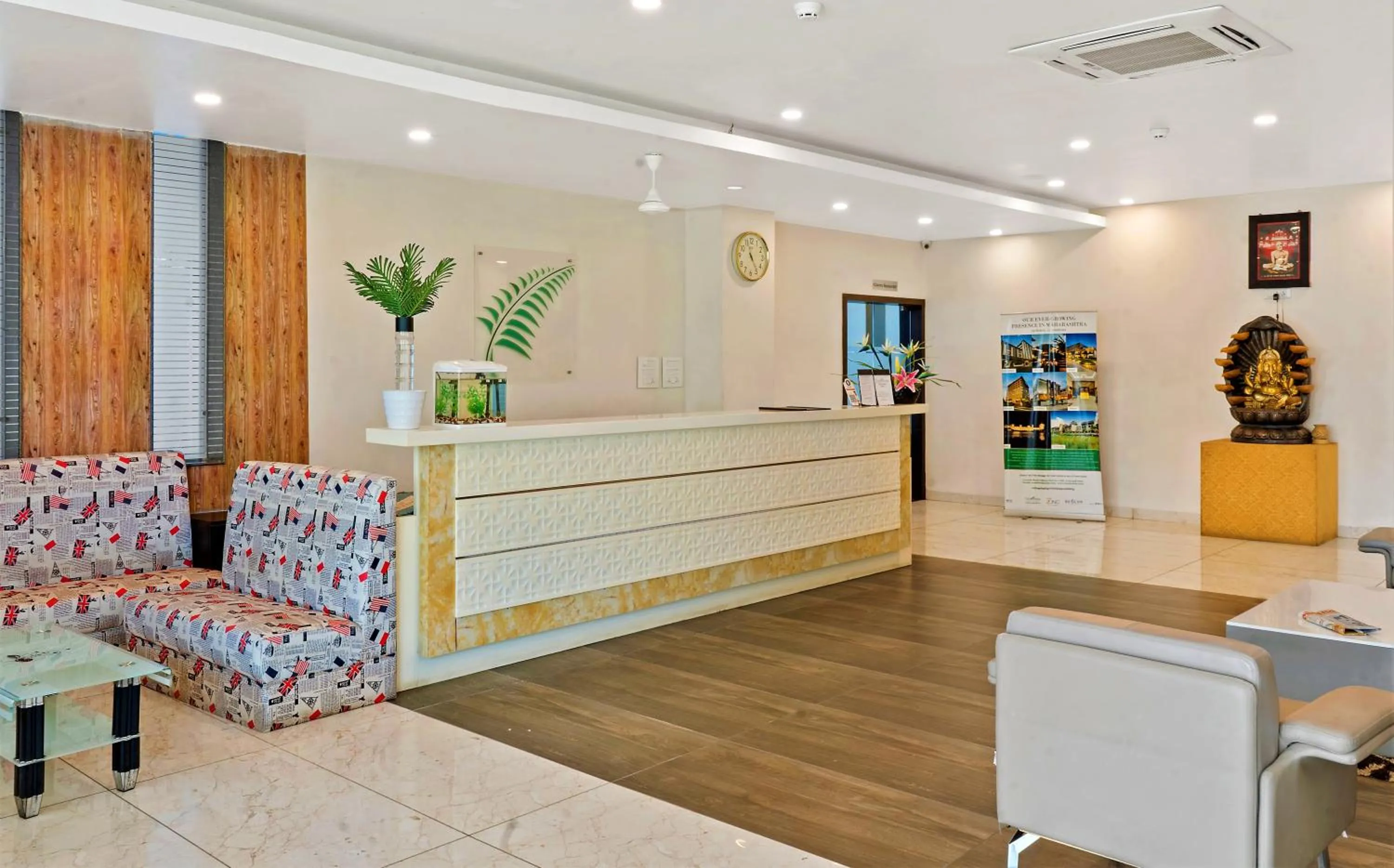 Lobby or reception in The Fern Residency Parbhani