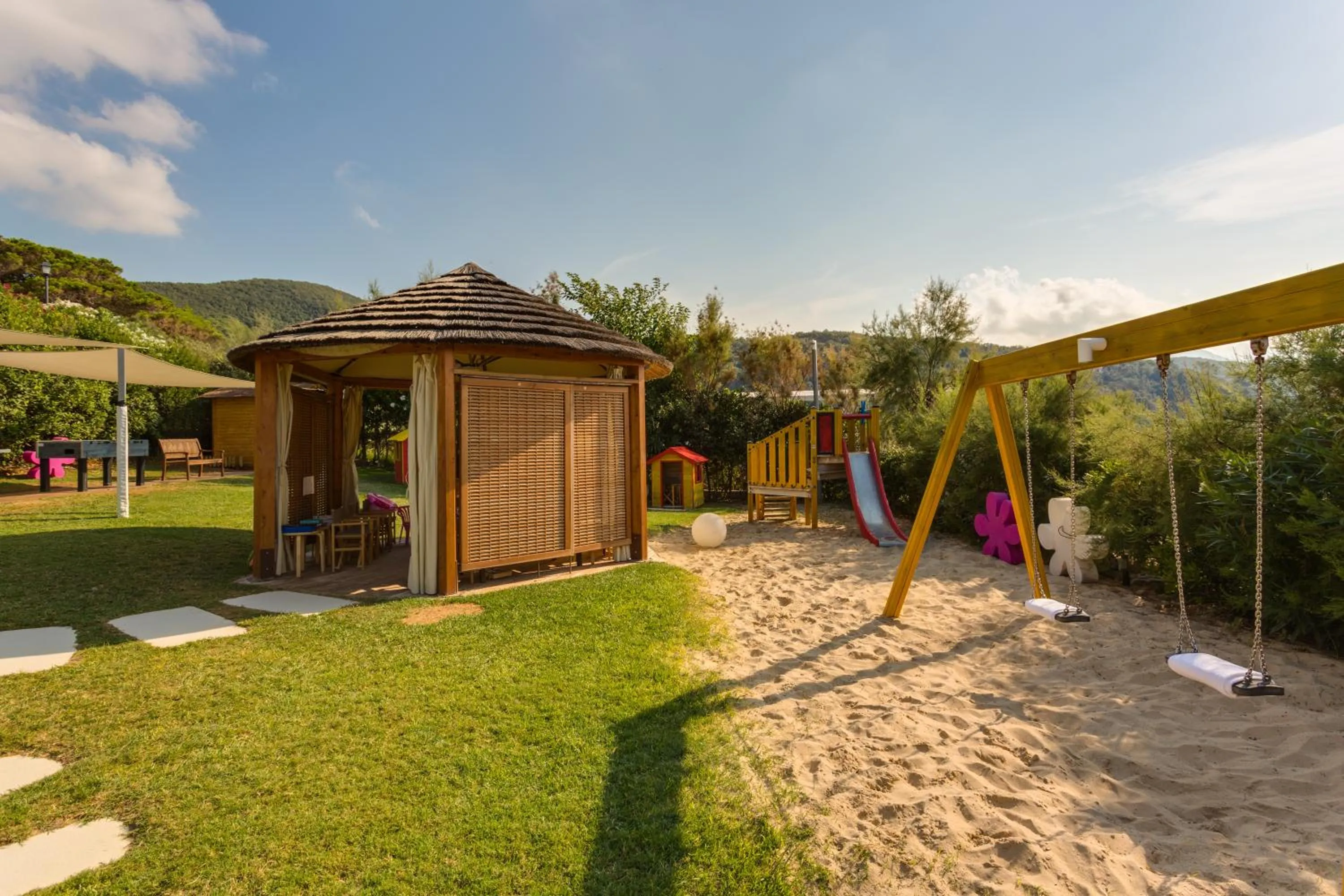 Natural landscape in Baia Bianca Suites