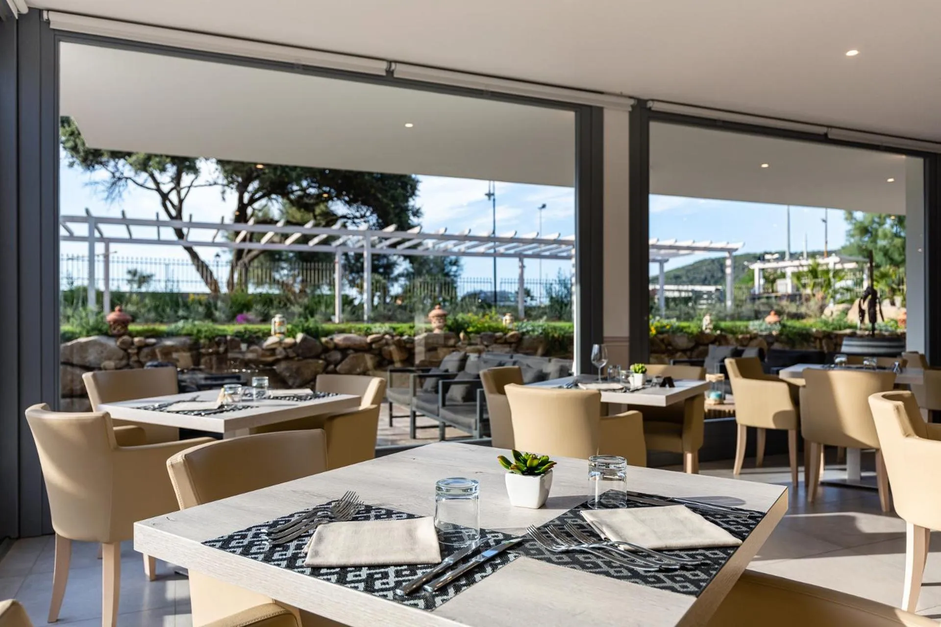 Decorative detail in Hotel Delfino