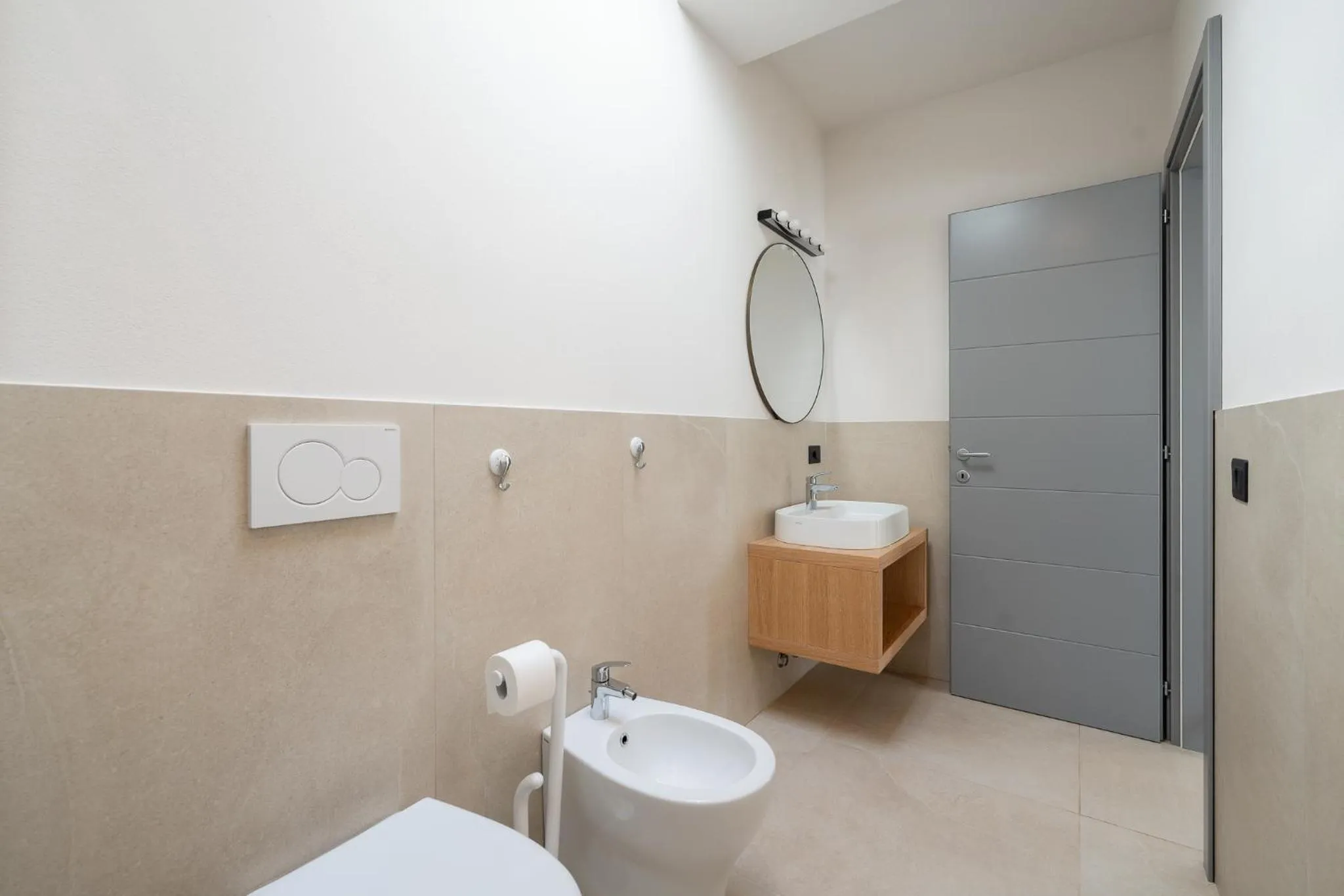 Bathroom in Hotel Delfino