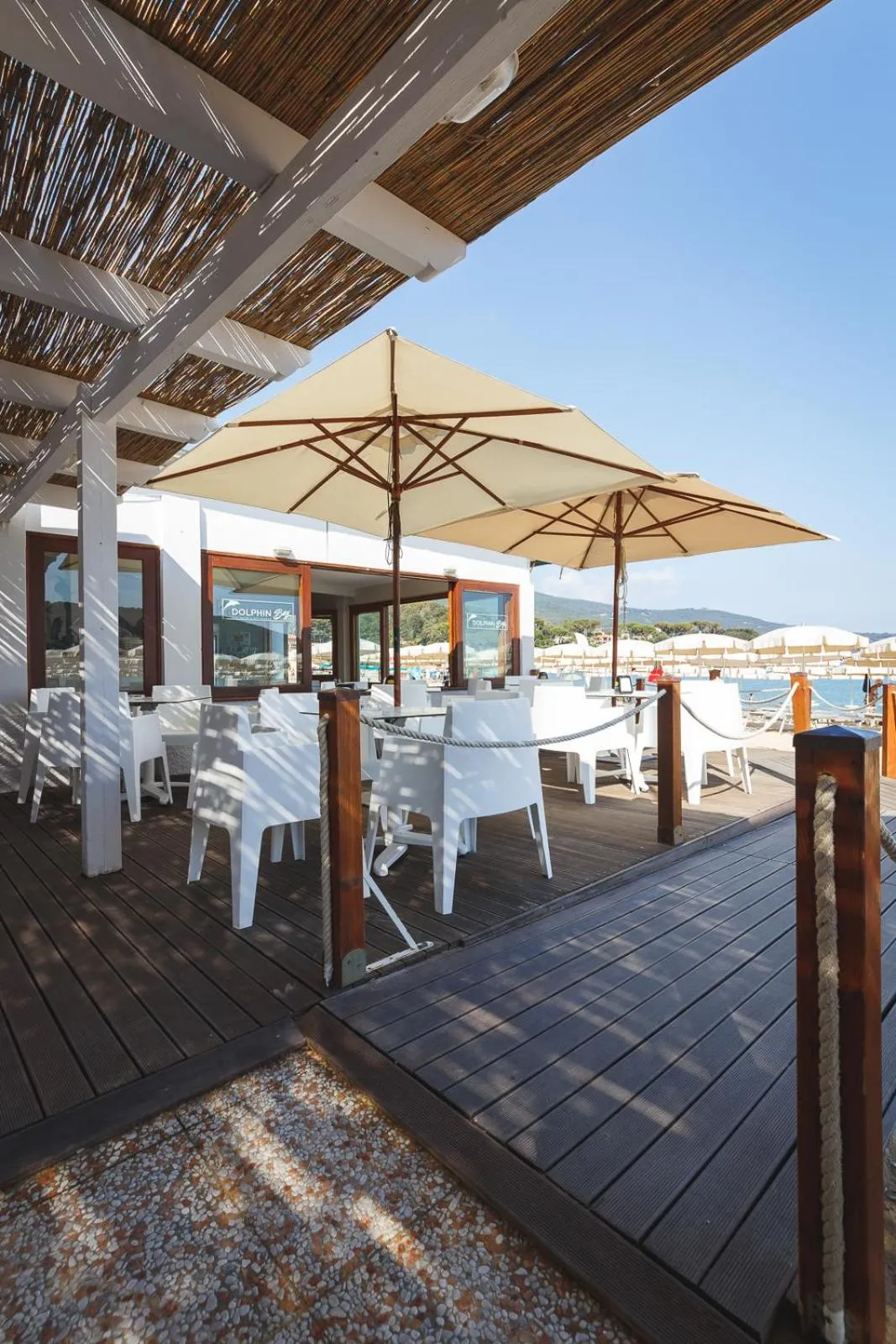 Beach in Hotel Delfino