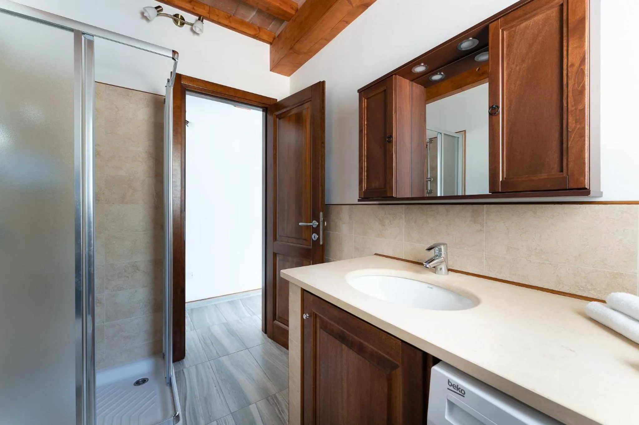 Bathroom in Hotel Delfino