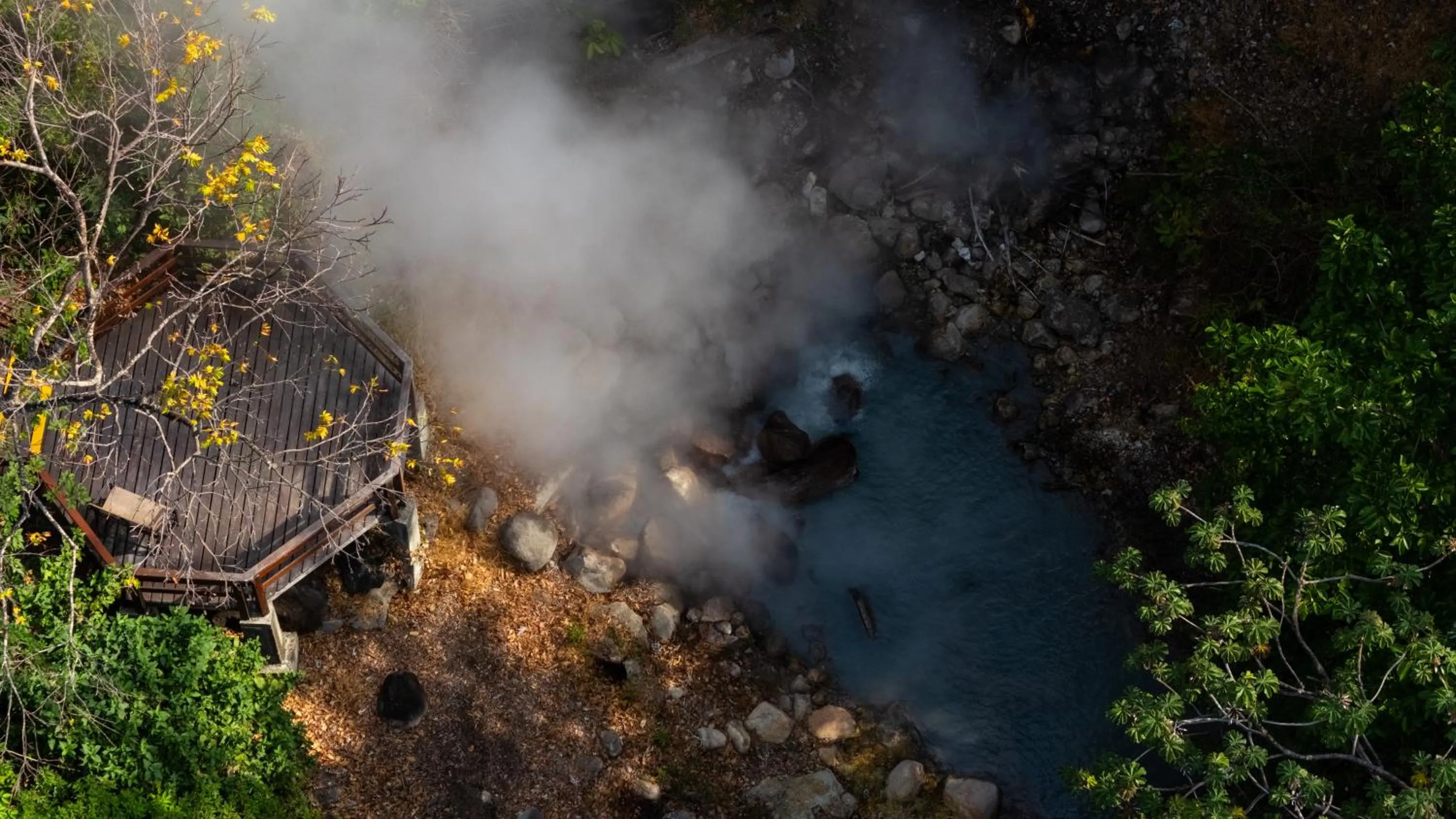 Natural landscape in Borinquen Thermal Resort