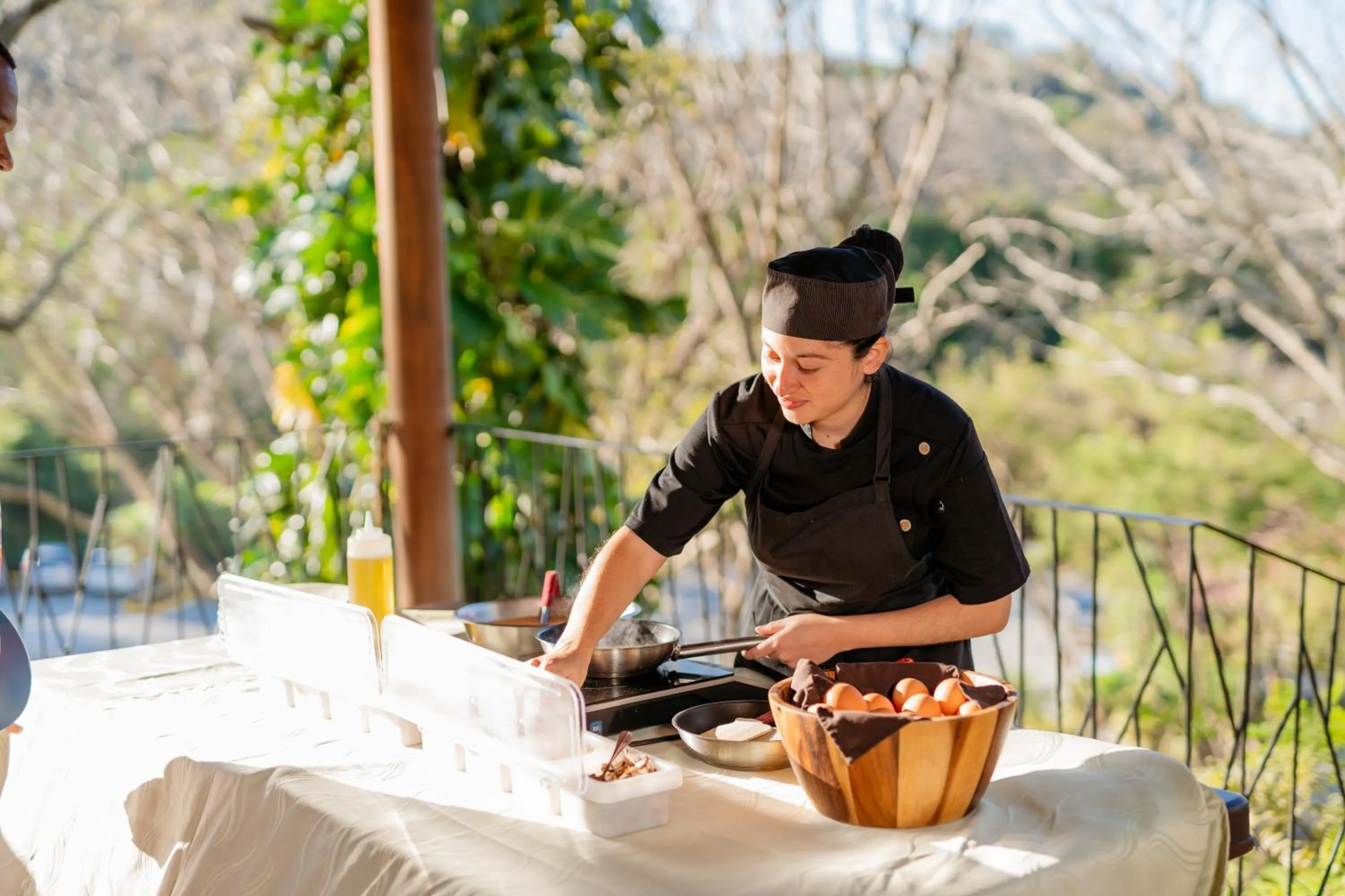 Continental breakfast in Borinquen Thermal Resort