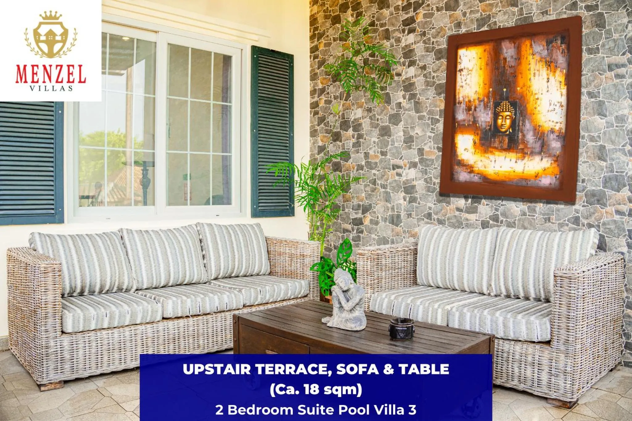 Balcony/Terrace in Menzel Villas Nusa Dua