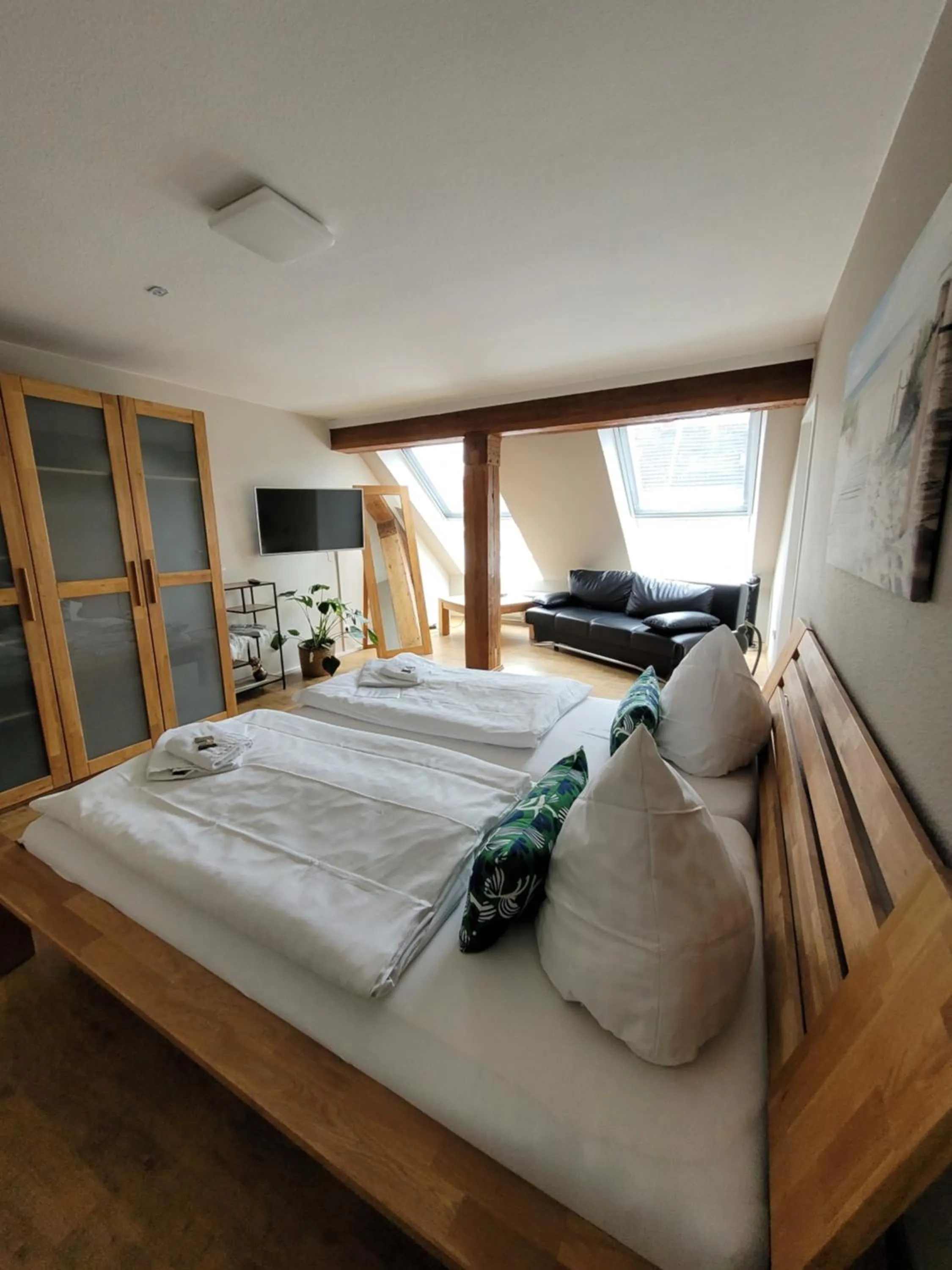 Bedroom, Bed in Hotel Garni Kastanjehoff