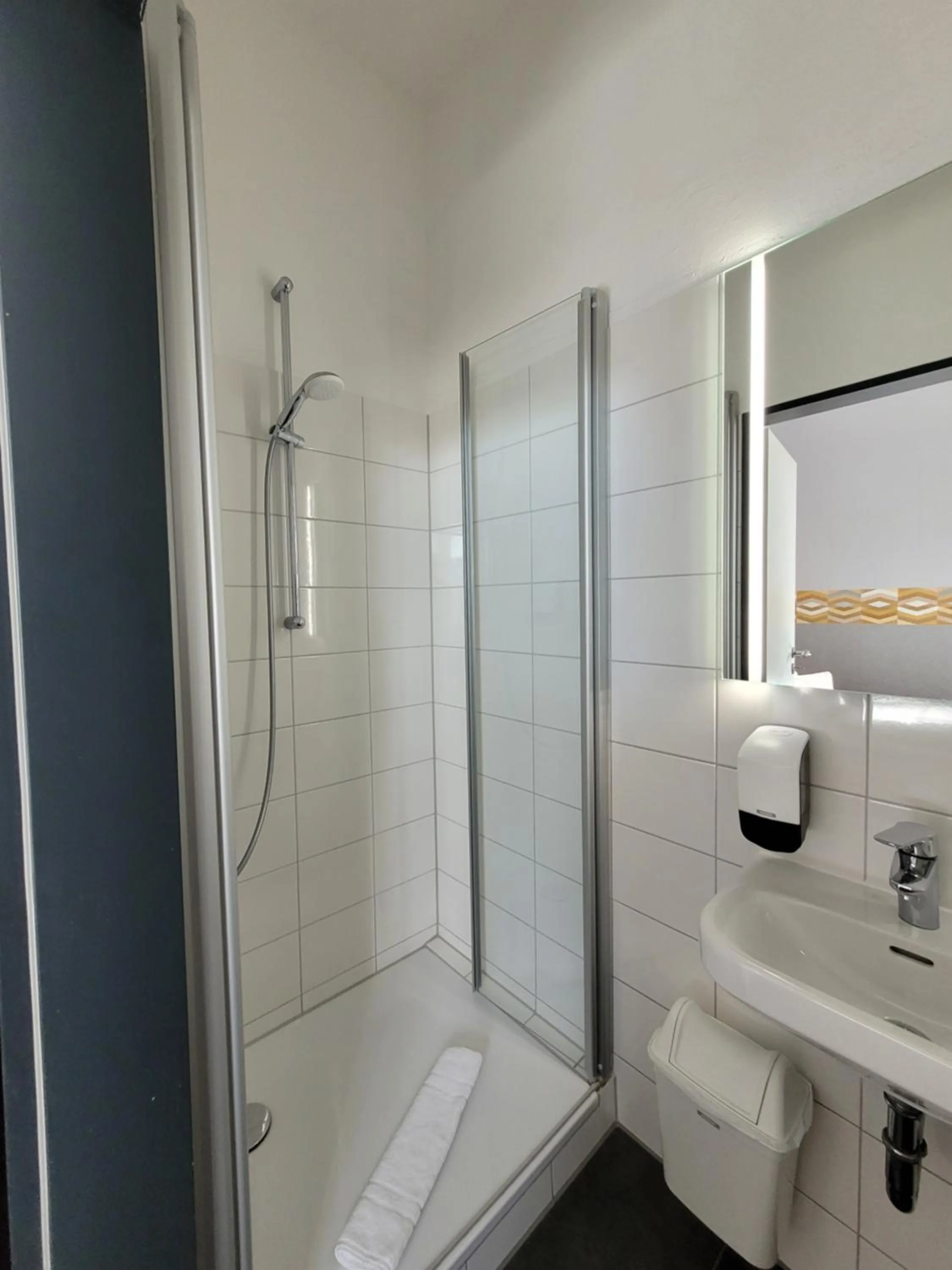 Shower in Hotel Garni Kastanjehoff