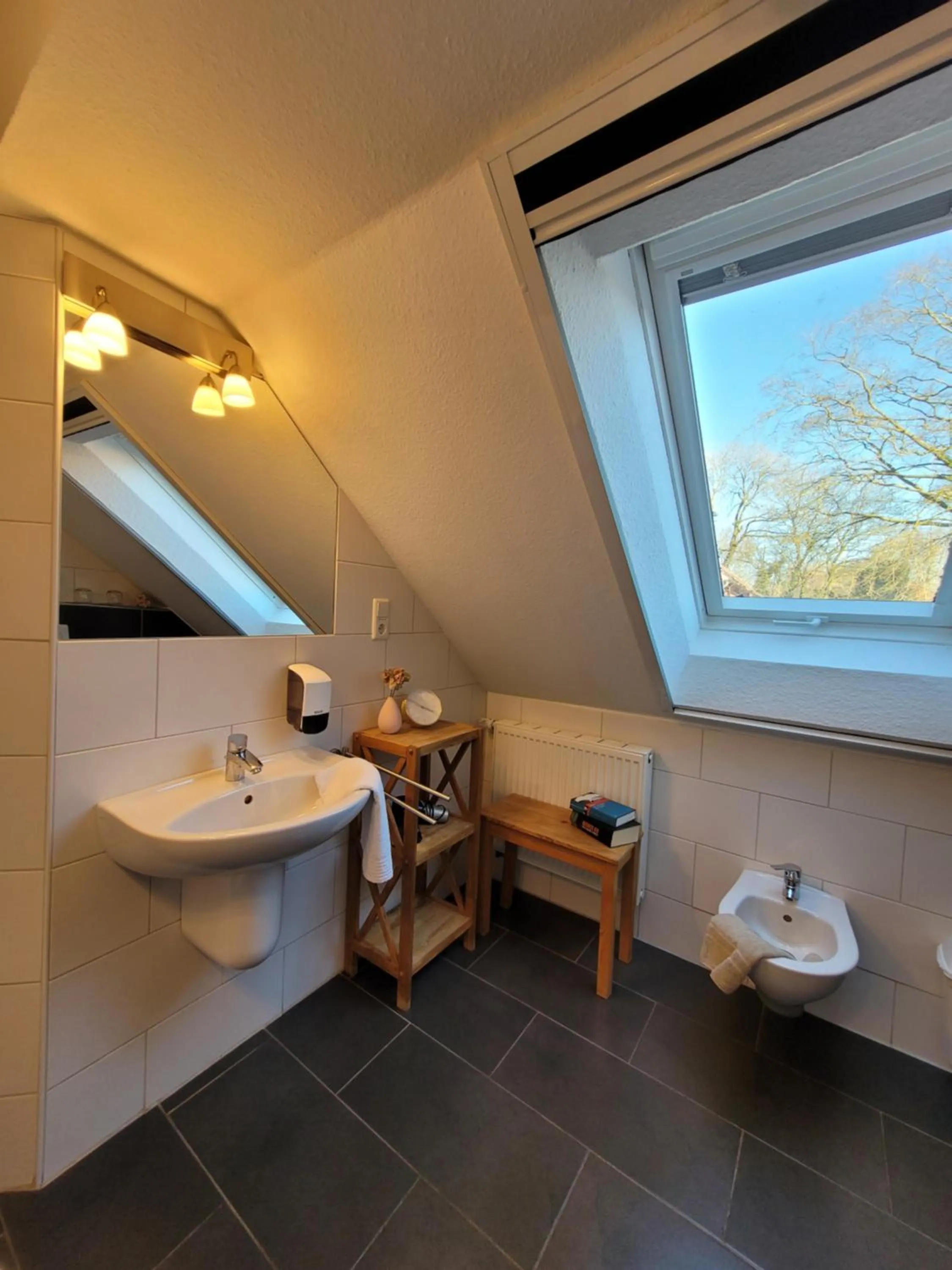 Bathroom in Hotel Garni Kastanjehoff