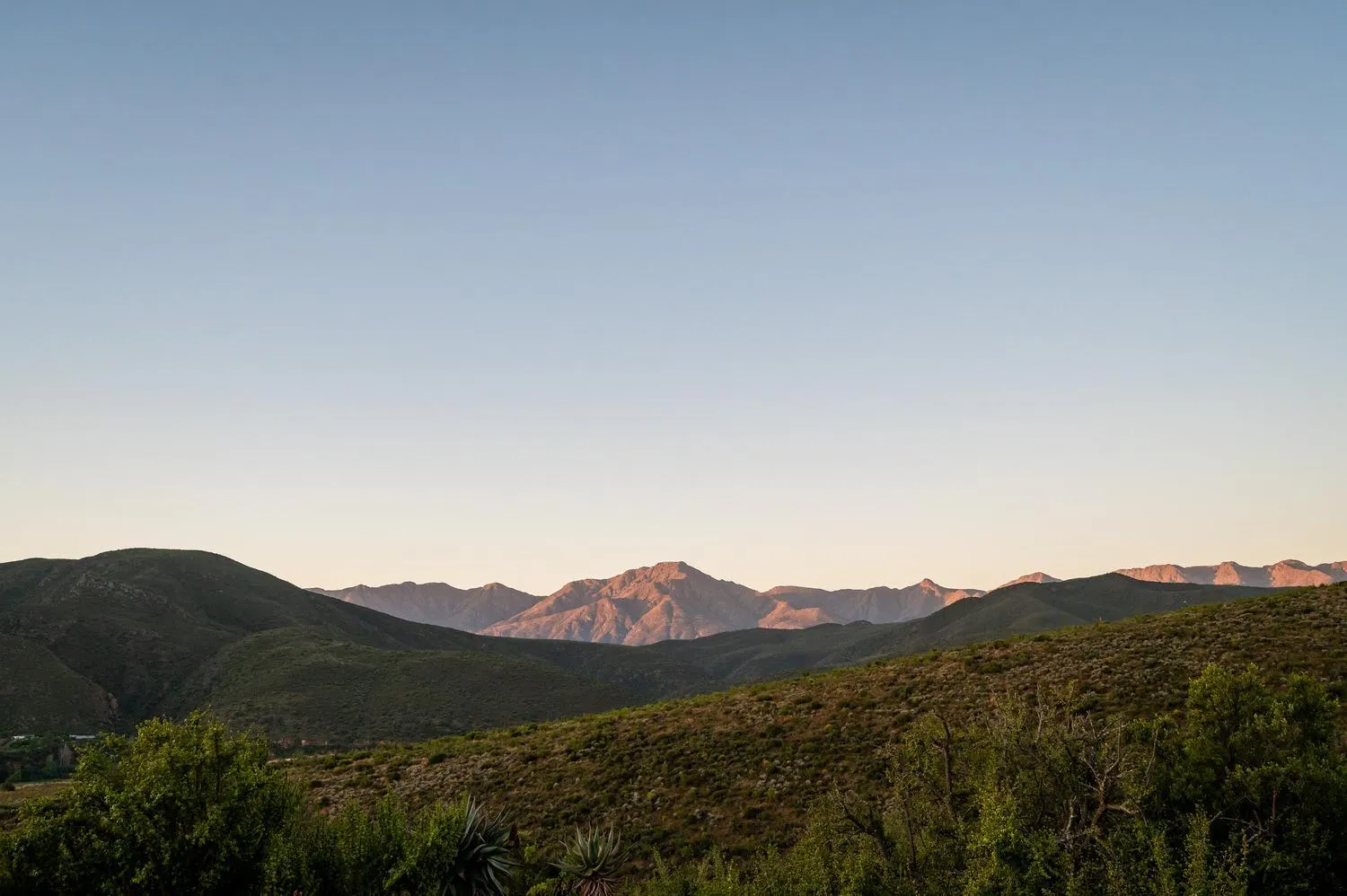 Mountain view in Le Petit Karoo