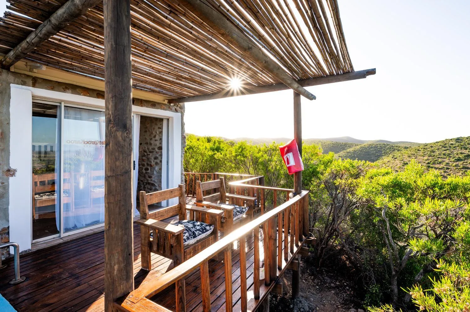 Swimming pool in Le Petit Karoo