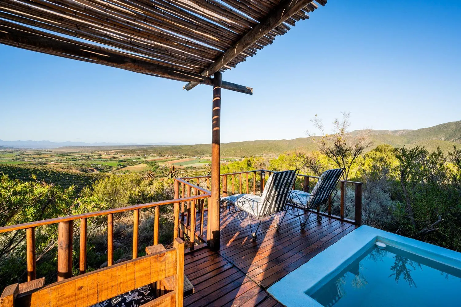 Swimming pool in Le Petit Karoo